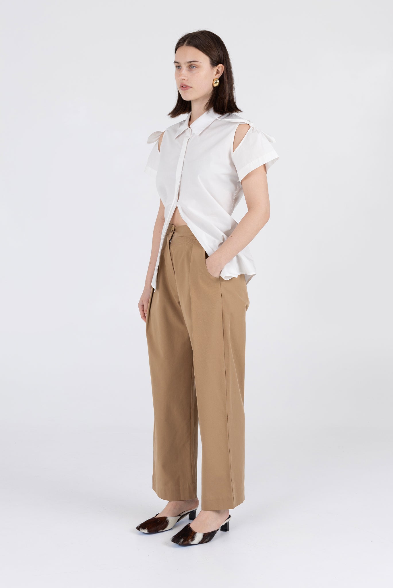 Studio Pant - Camel 9 Studio Pant - Camel