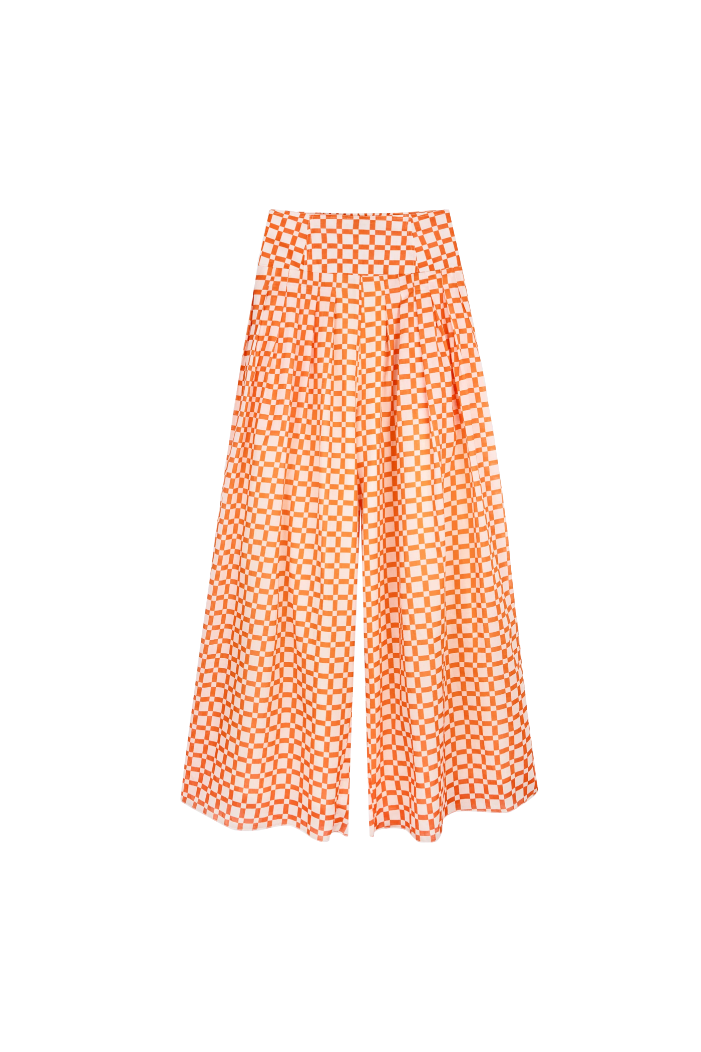 @itsmekellieb X WRAY Knot Pants - Sunset Basket Check
