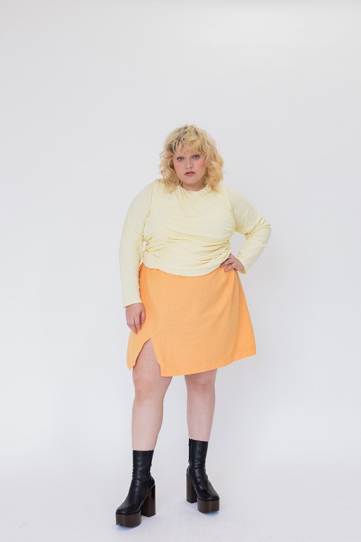 Lisa Skirt - Cantaloupe