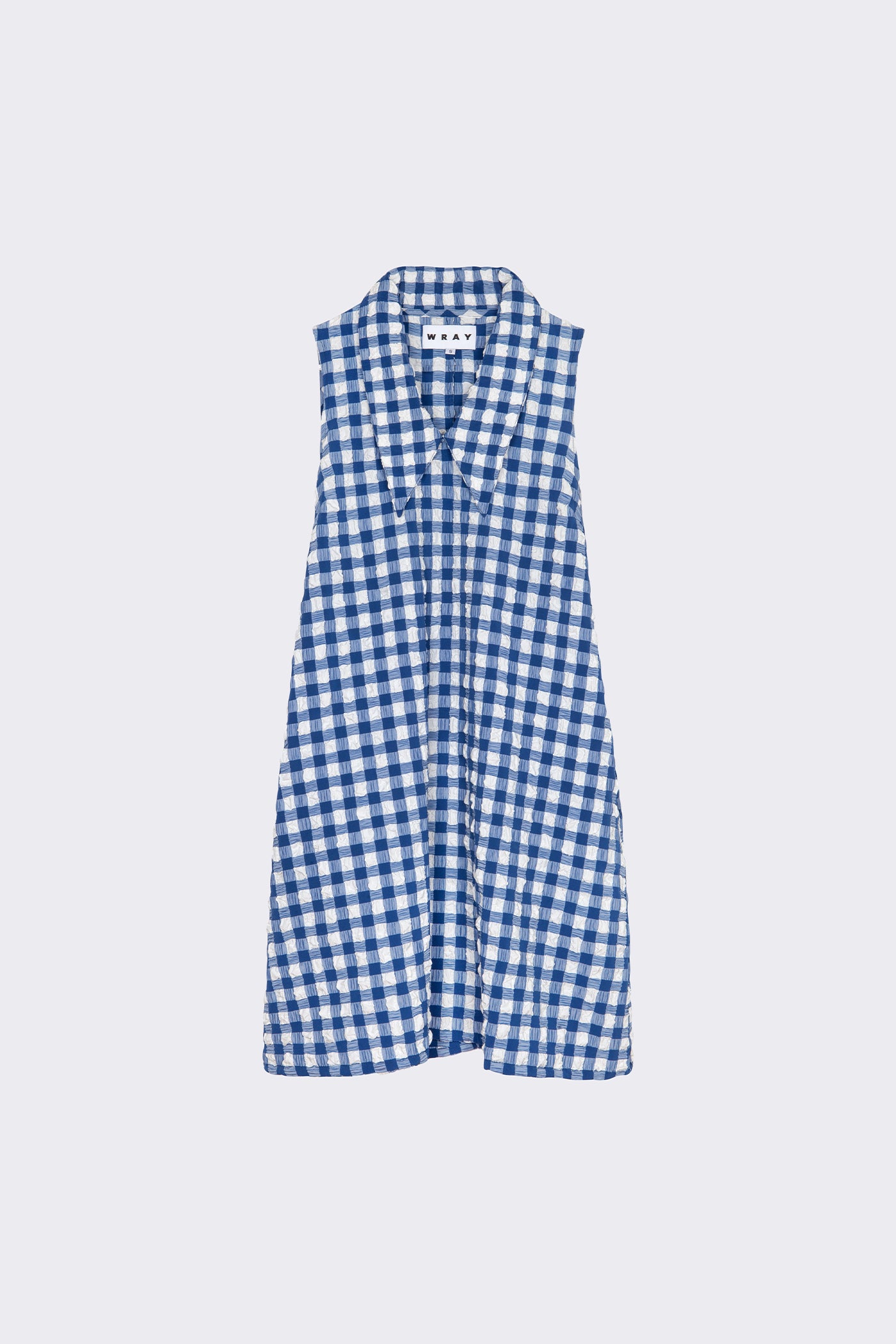 Brooks Dress - Navy Check