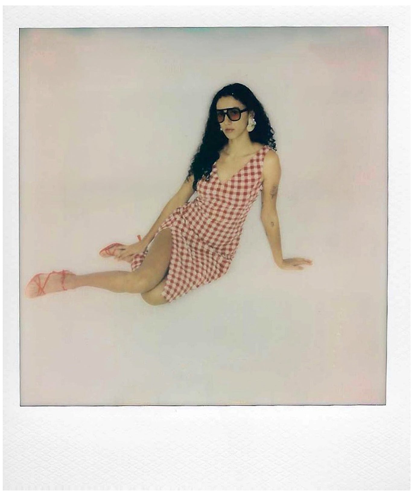 Camilla Dress - Lipstick Check 4 Camilla Dress - Lipstick Check