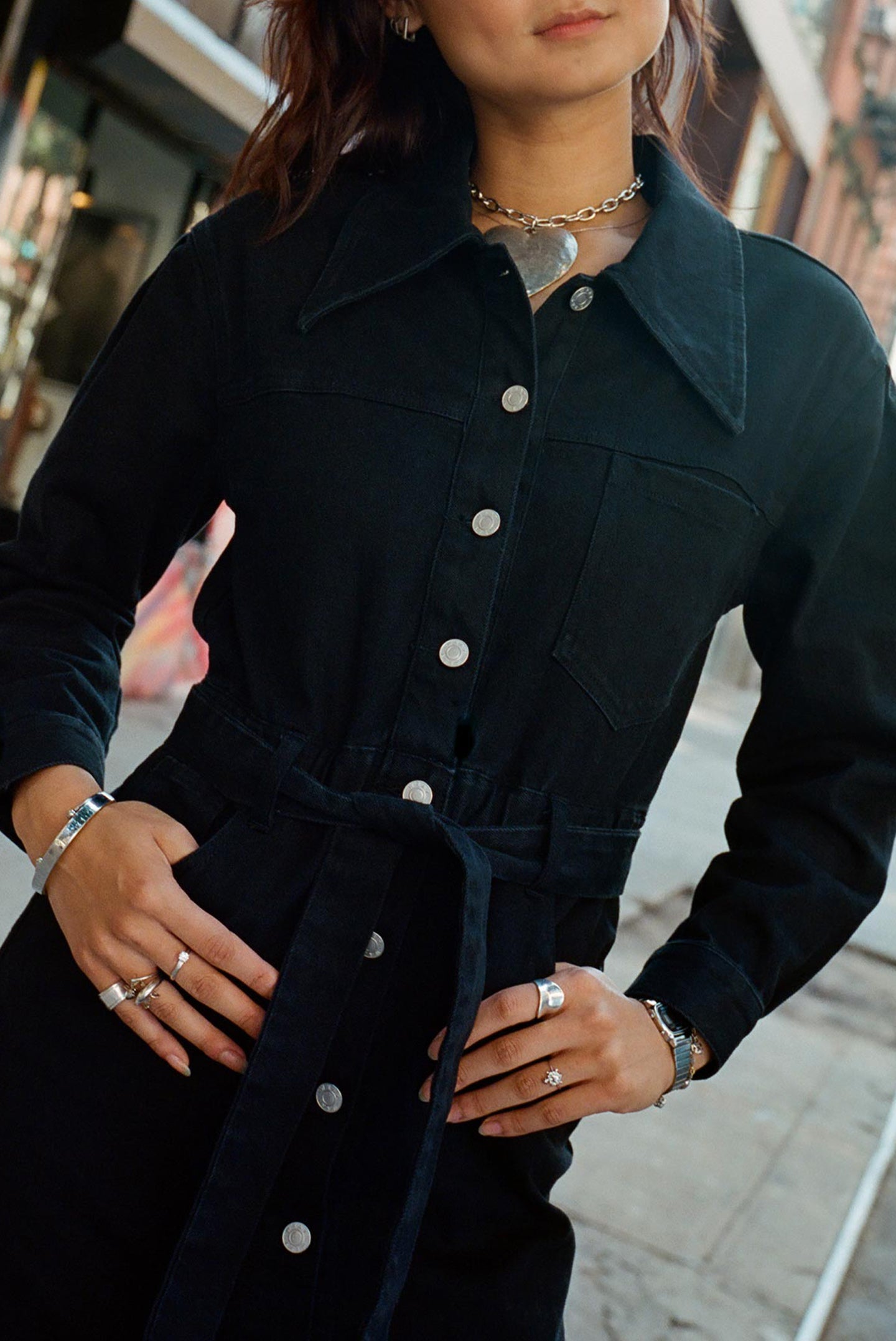 Jean Dress - Sable 4 Jean Dress - Sable