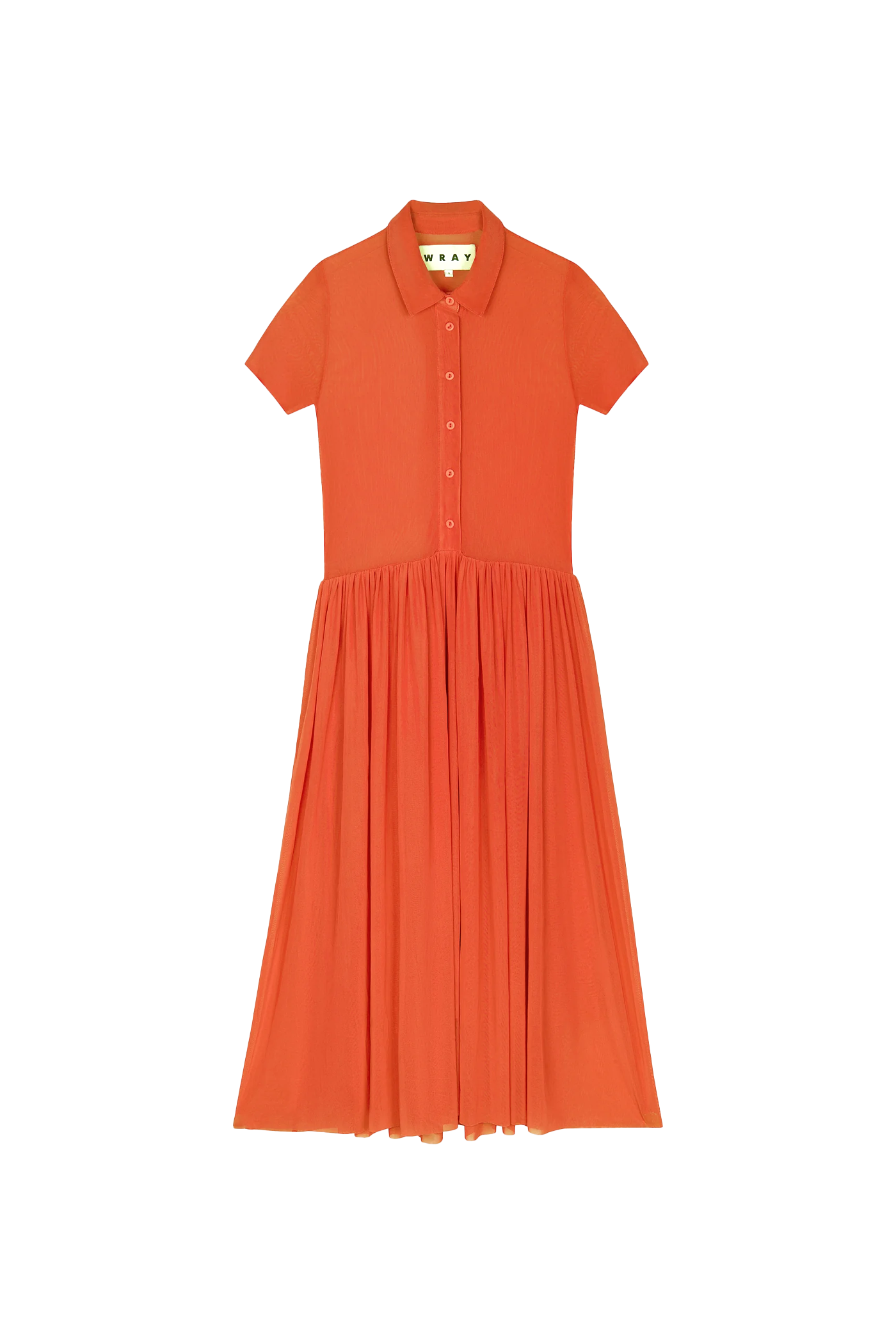 Sid Dress - International Orange