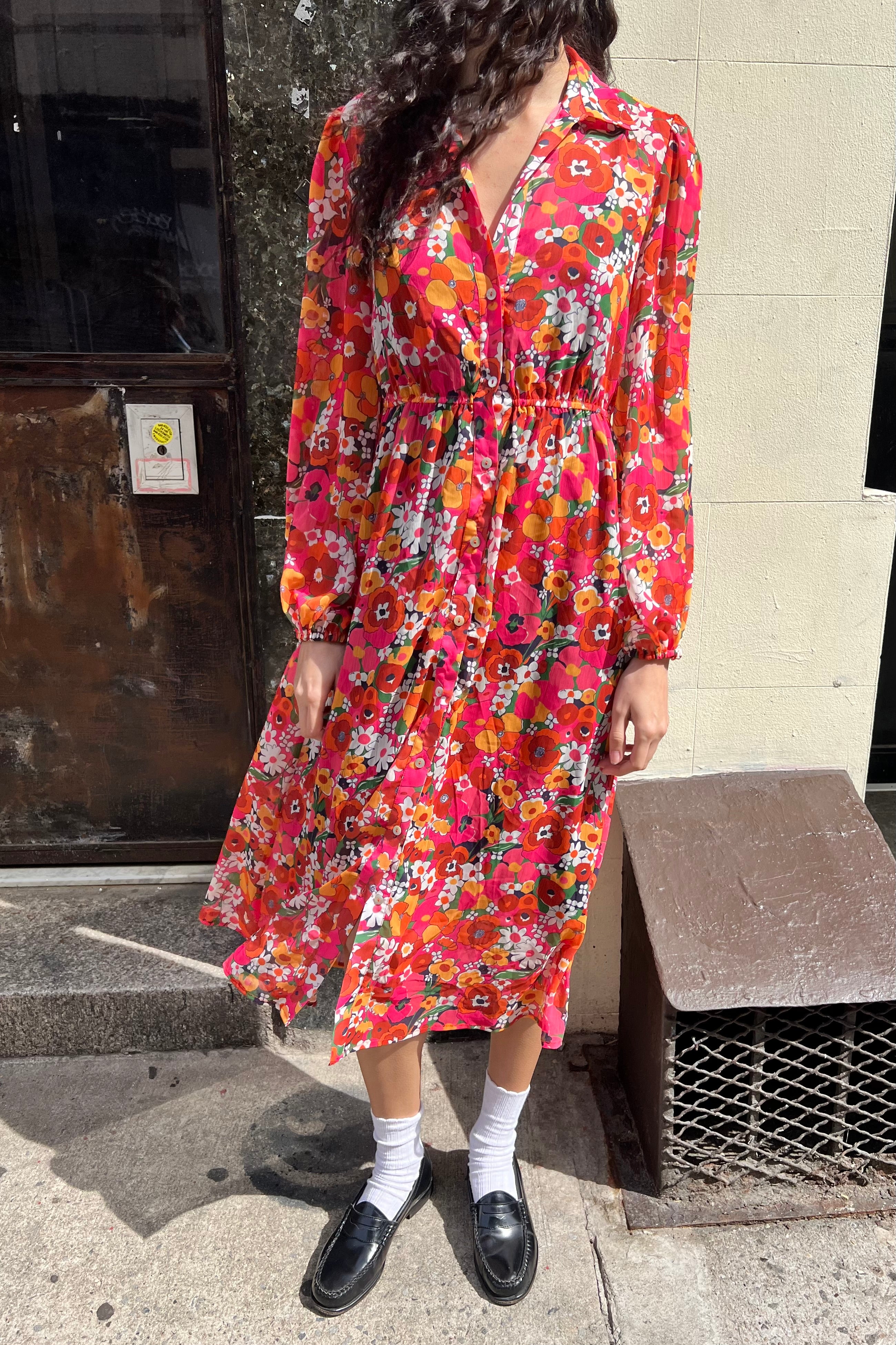 Vision Dress Sample - Mod Floral