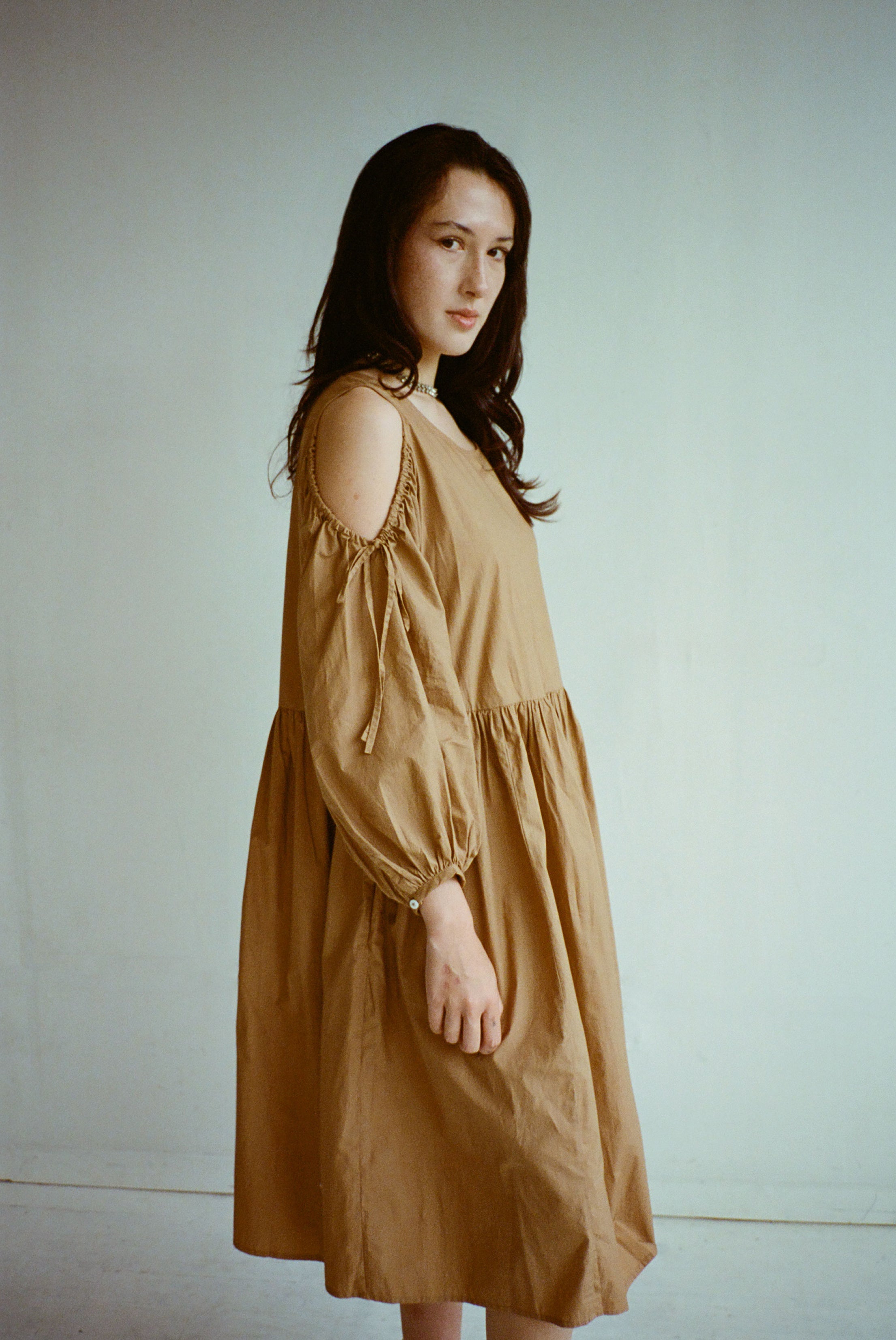 Amber Dress - Iced Coffee 12 Amber Dress - Iced Coffee