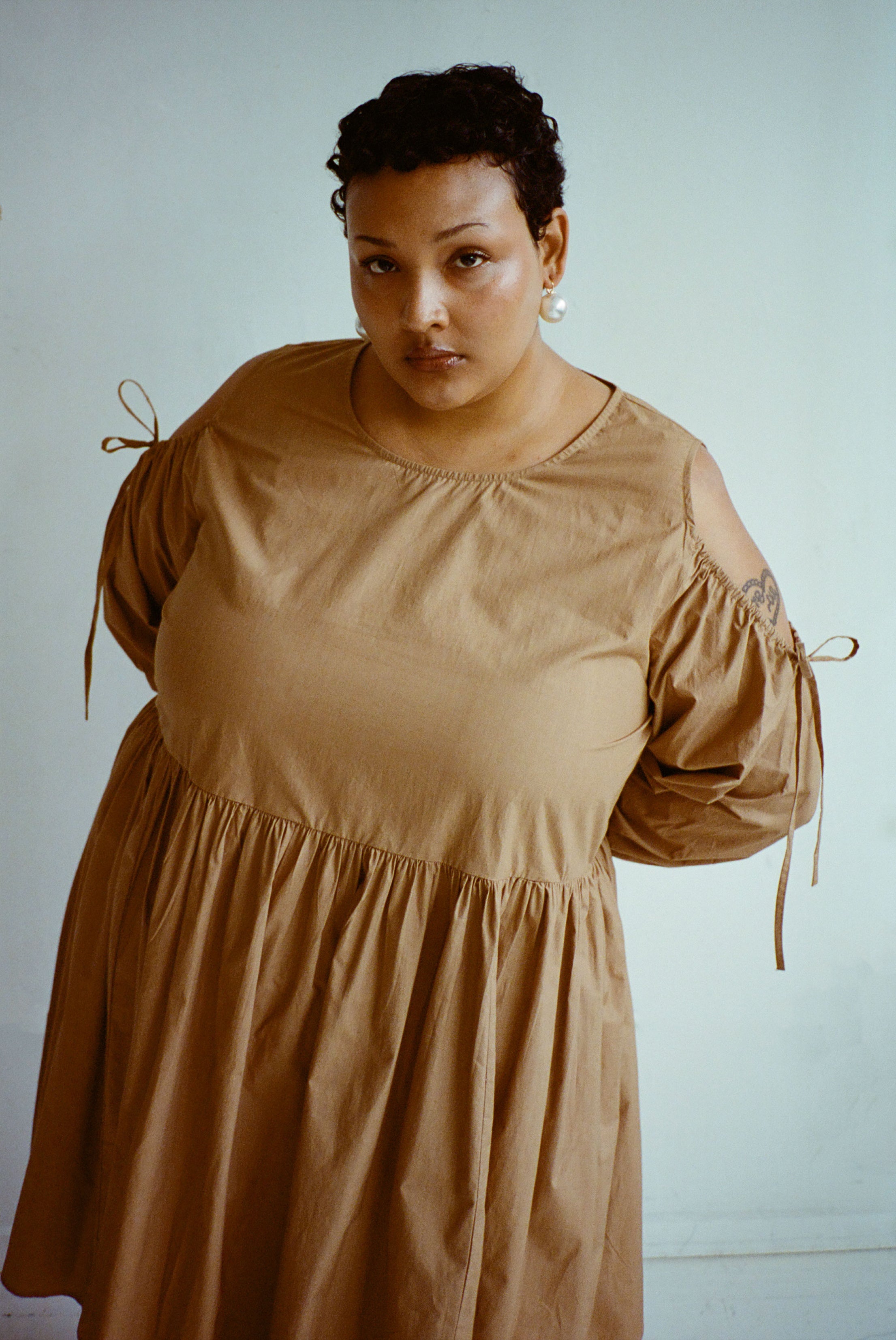 Amber Dress - Iced Coffee 14 Amber Dress - Iced Coffee