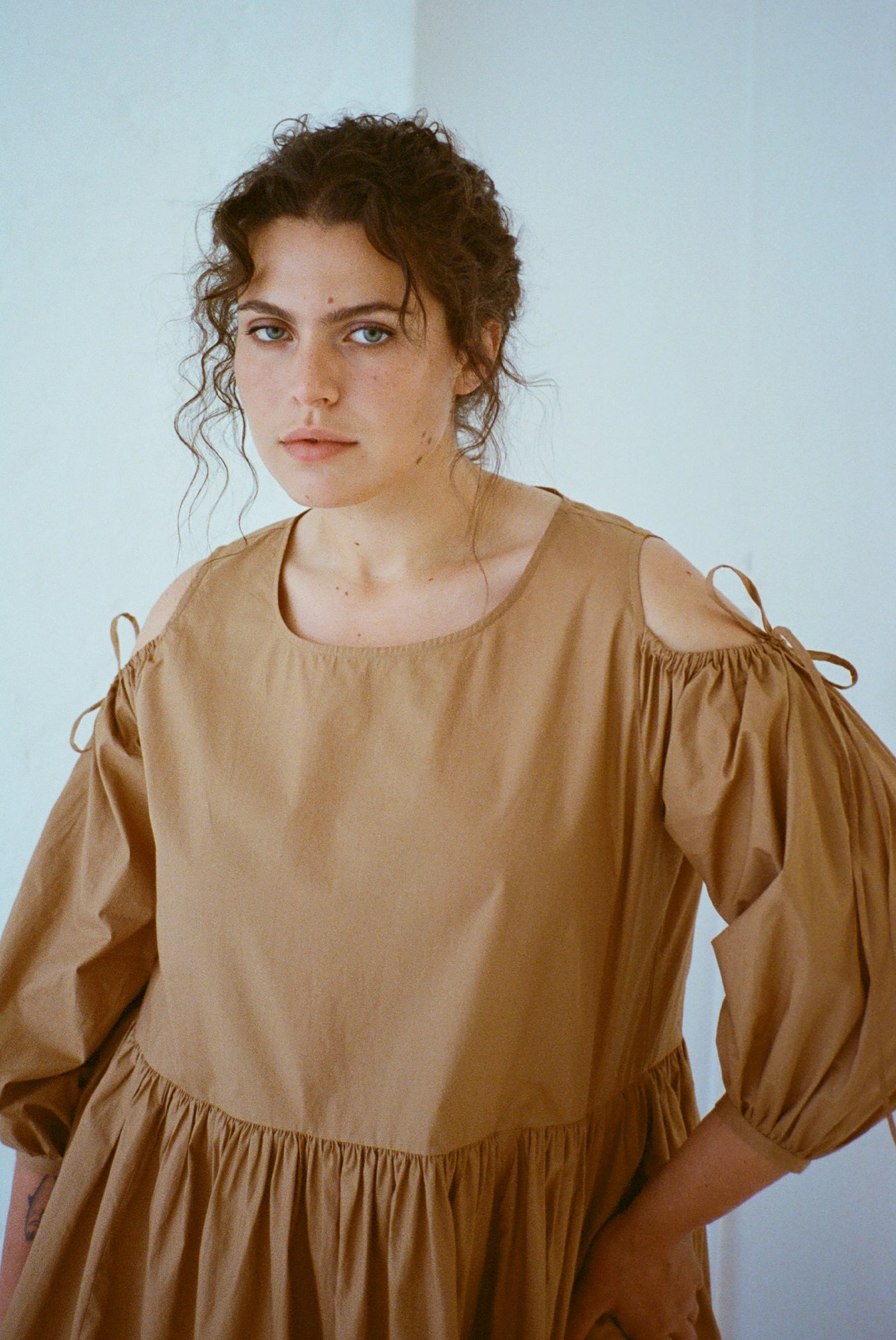 Amber Dress - Iced Coffee 4 Amber Dress - Iced Coffee