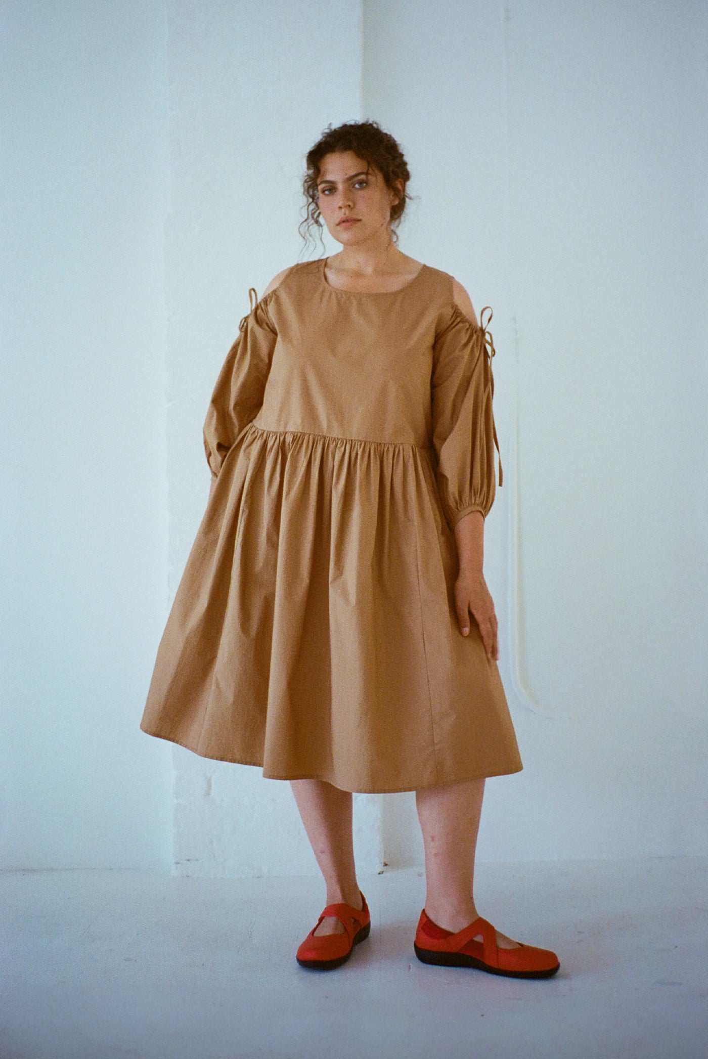 Amber Dress - Iced Coffee 8 Amber Dress - Iced Coffee