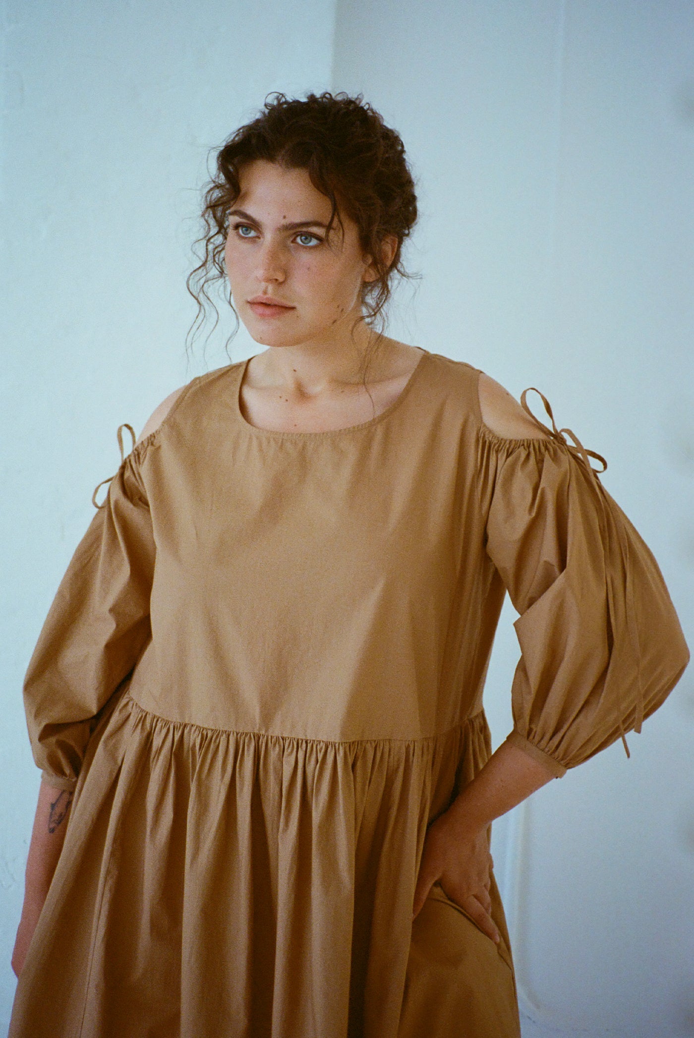 Amber Dress - Iced Coffee 9 Amber Dress - Iced Coffee