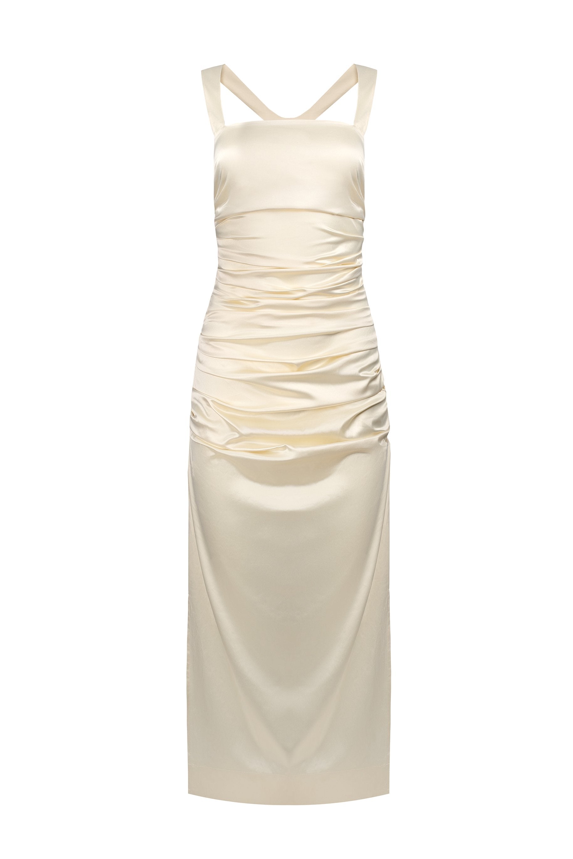 Dion Dress - Parchment