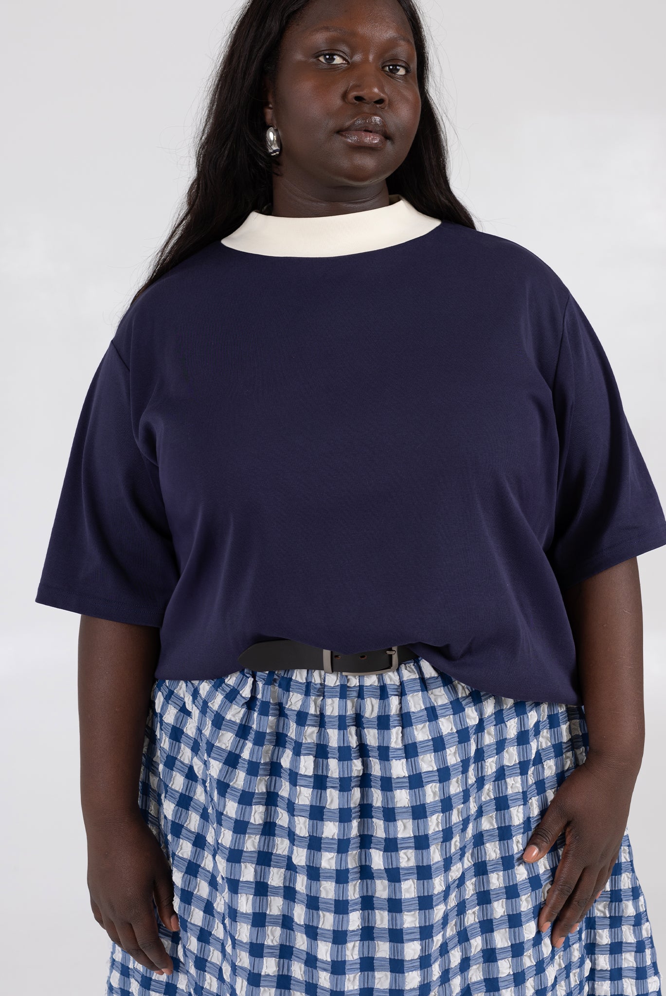 Condor Tee - Cream/Navy 8 Condor Tee - Cream/Navy