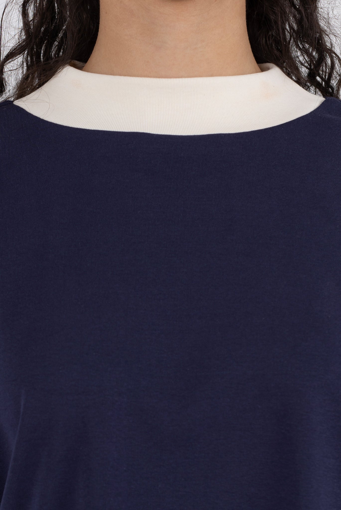 Condor Tee - Cream/Navy 9 Condor Tee - Cream/Navy