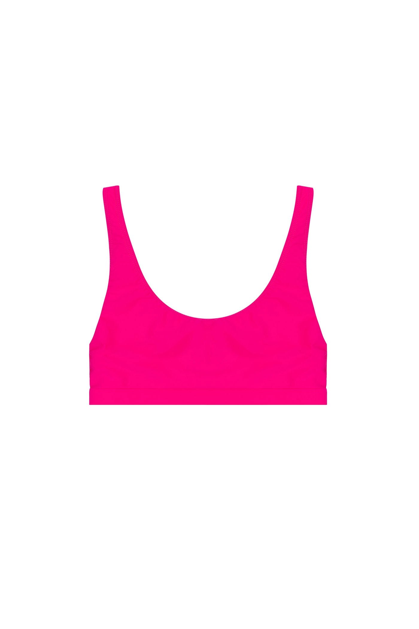 Sport Bikini Top - Malibu Pink