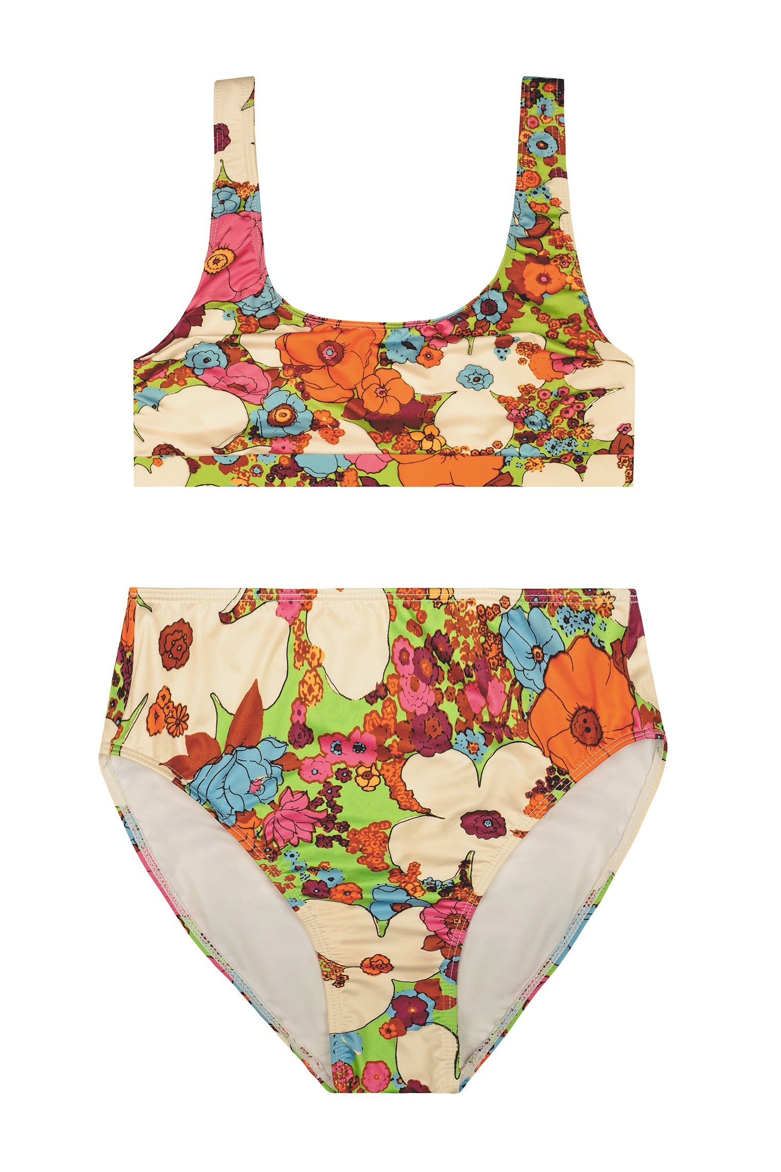 Sport Bikini - Acid Floral