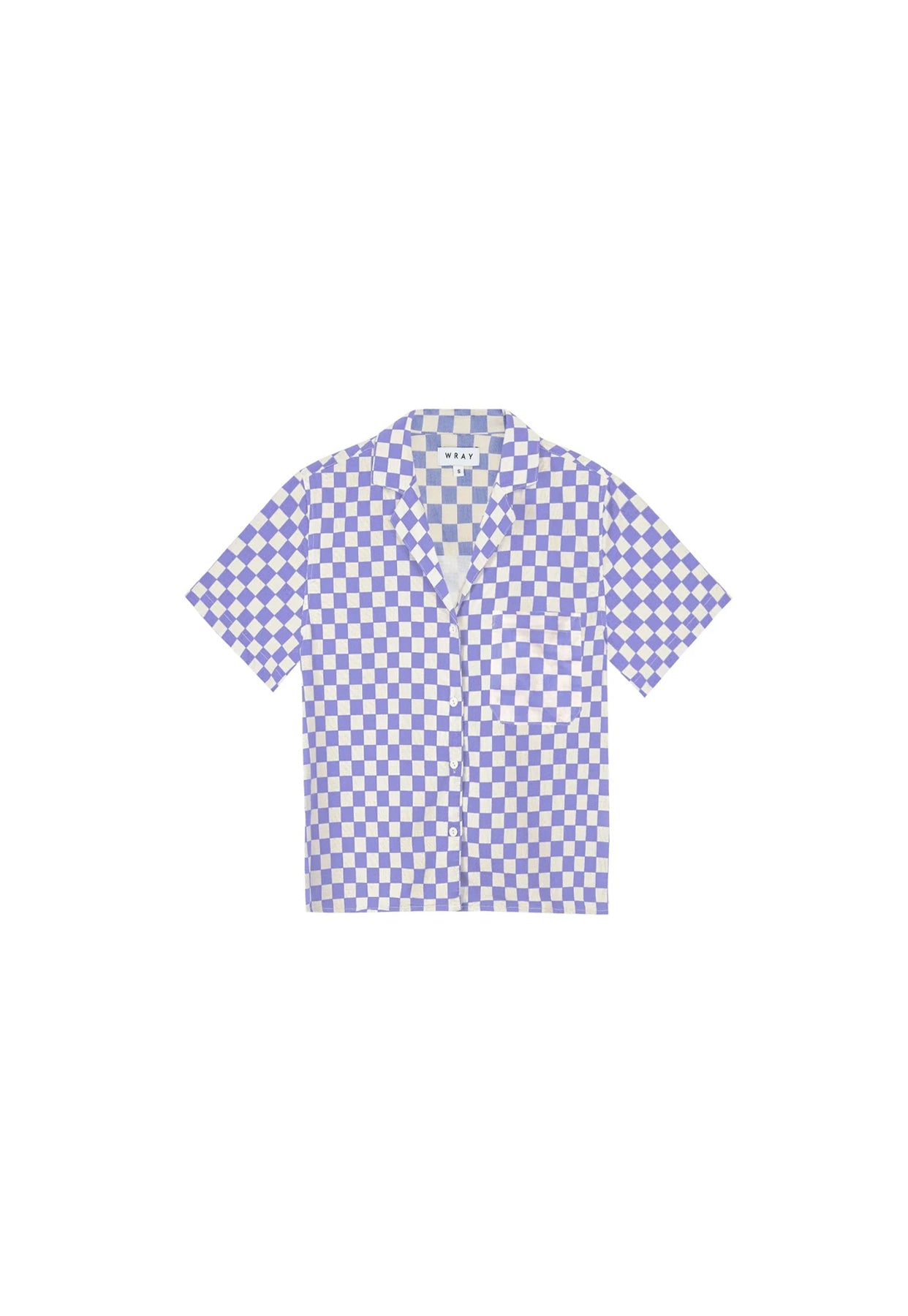 Lounge Top - Lilac Check