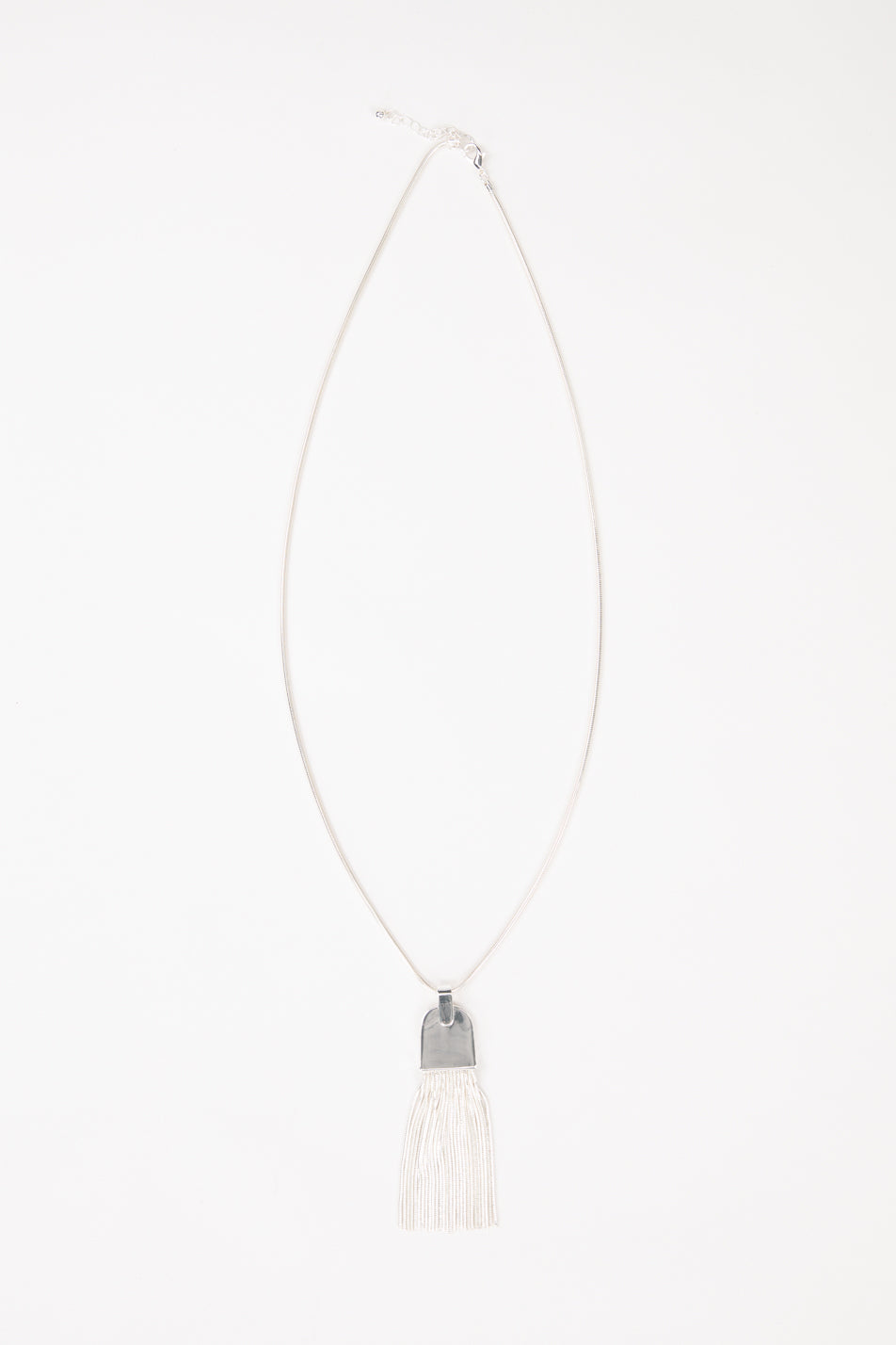 GEMMA FRINGED PENDANT NECKLACE 3 GEMMA FRINGED PENDANT NECKLACE