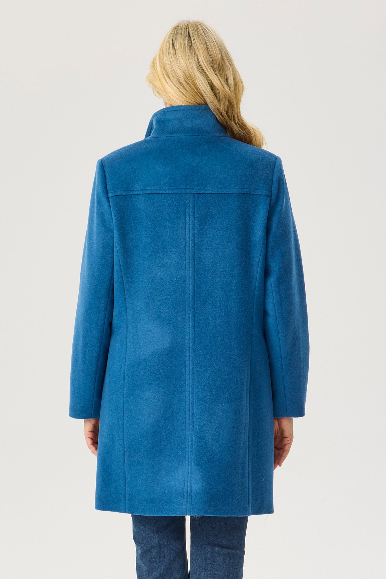 ZARINA CONCEALED PLACKET COAT 5 ZARINA CONCEALED PLACKET COAT