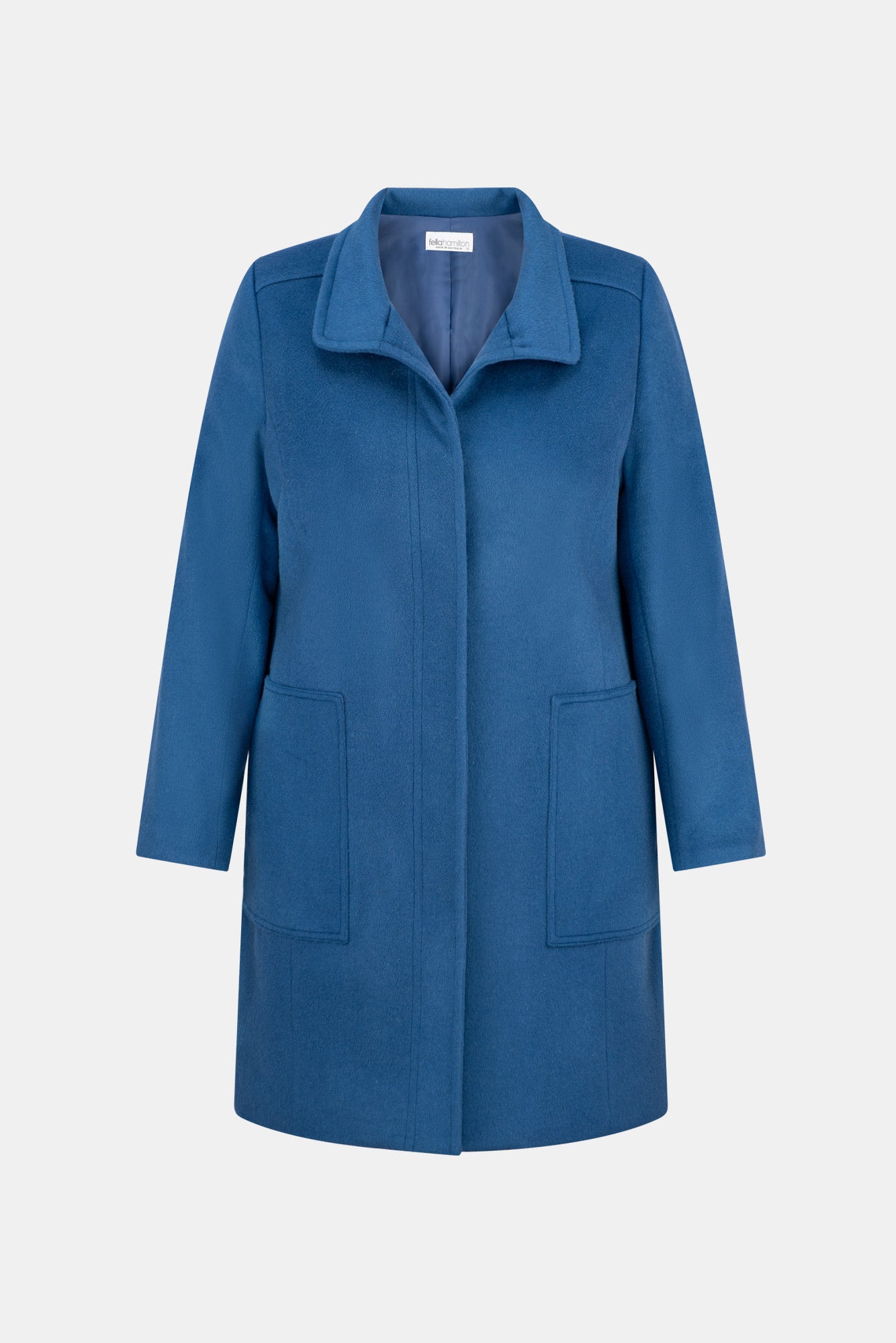 ZARINA CONCEALED PLACKET COAT 8 ZARINA CONCEALED PLACKET COAT