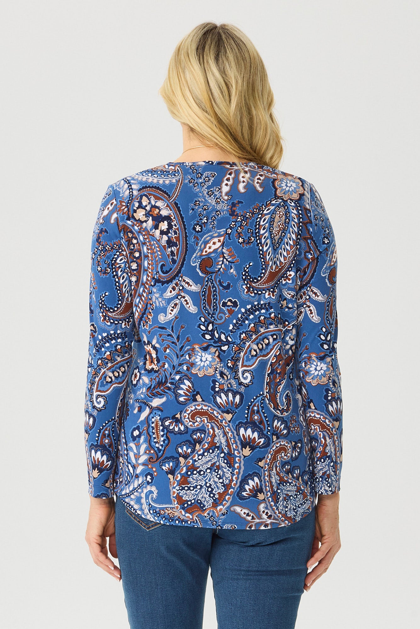 CHAD PAISLEY LONG SLEEVE TOP 6 CHAD PAISLEY LONG SLEEVE TOP