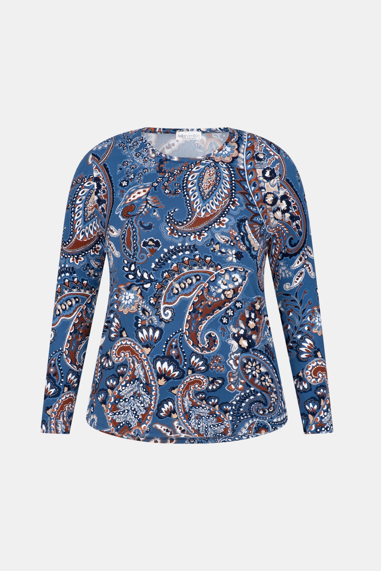 CHAD PAISLEY LONG SLEEVE TOP 8 CHAD PAISLEY LONG SLEEVE TOP