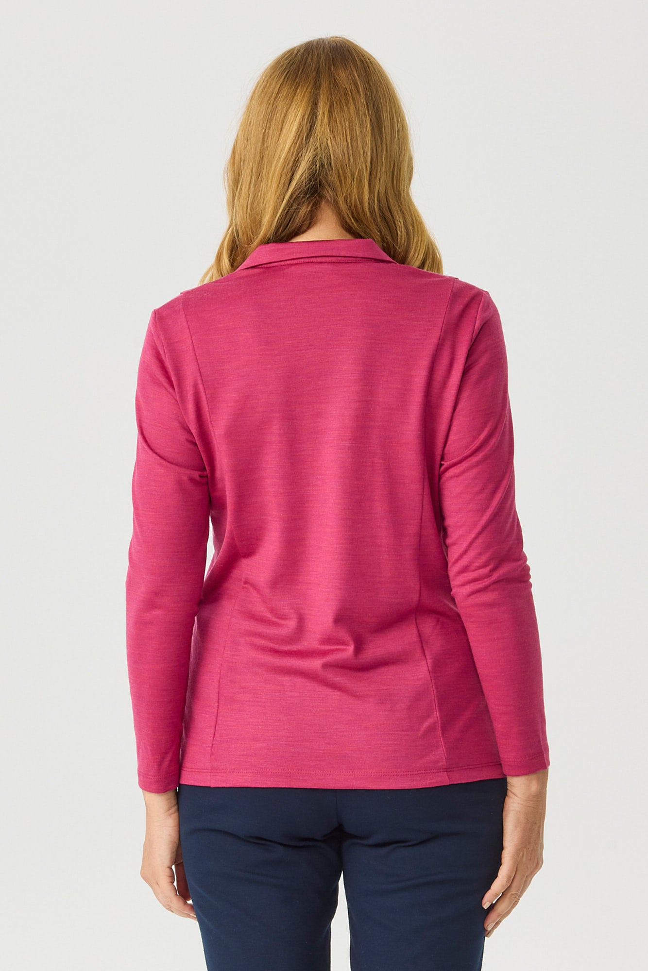 HEDRENA ZIP POLO LONG SLEEVE TOP 6 HEDRENA ZIP POLO LONG SLEEVE TOP