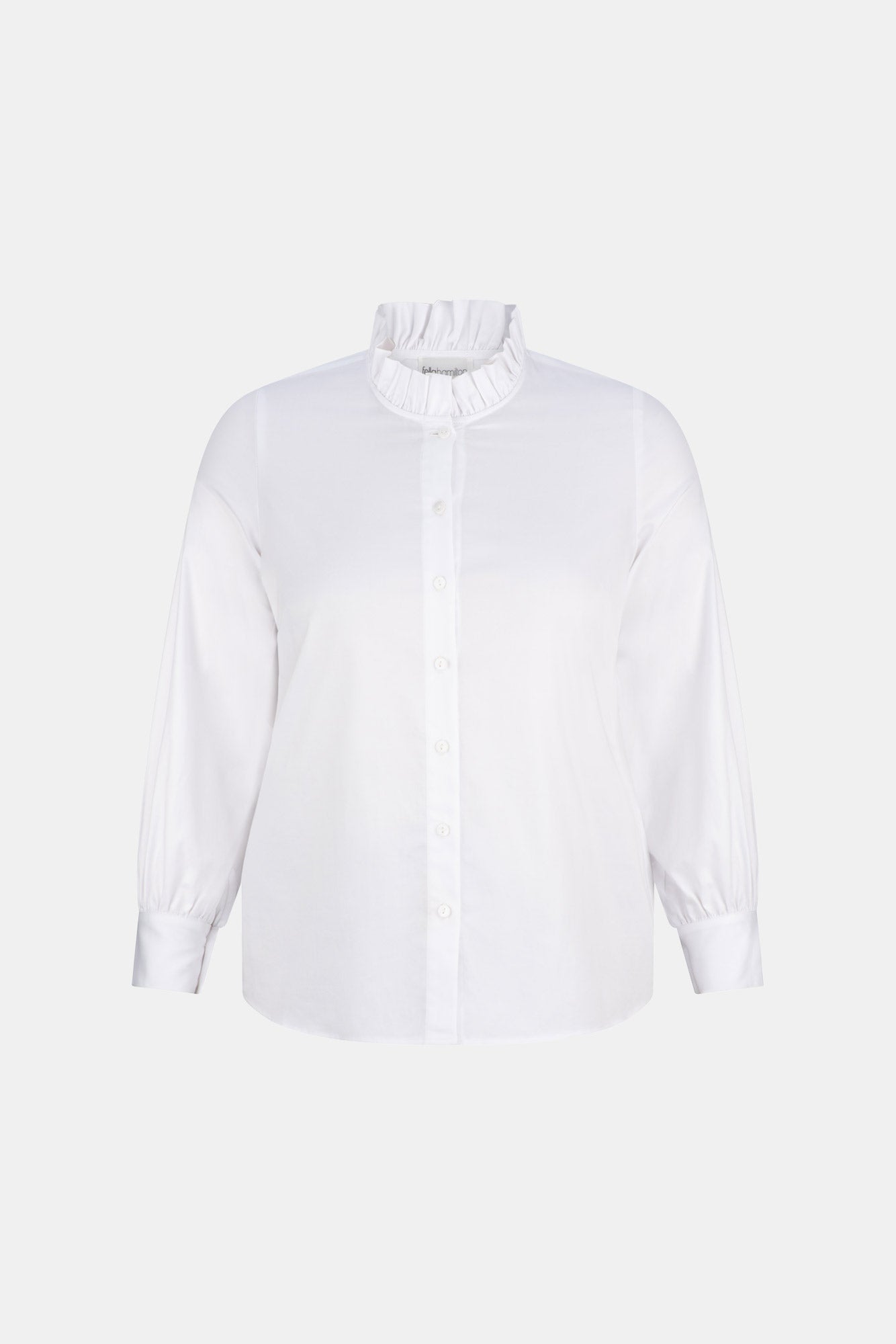 ZIMMY RUFFLE NECK L/SLV SHIRT 10 ZIMMY RUFFLE NECK L/SLV SHIRT