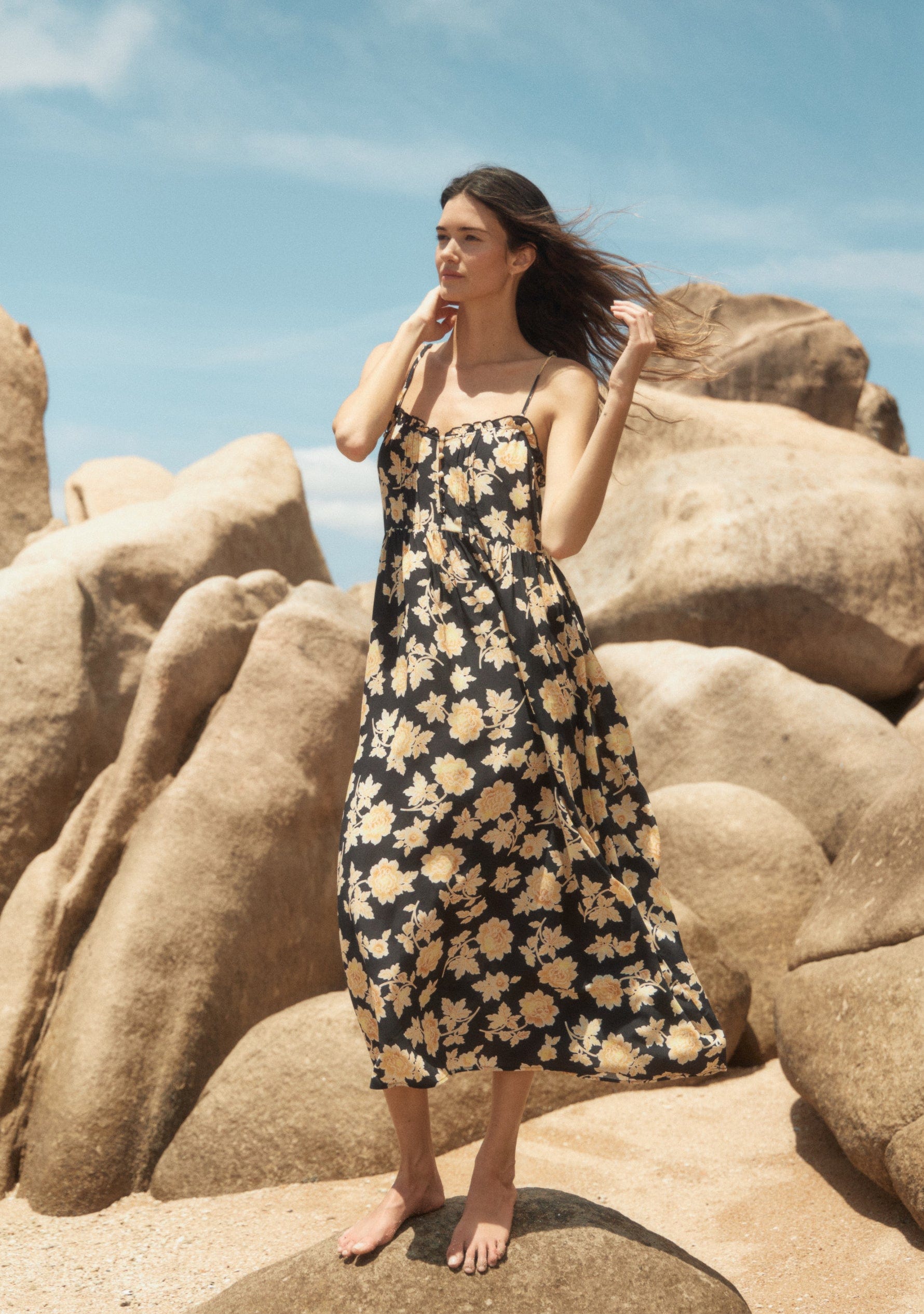 Cameo Midi Dress