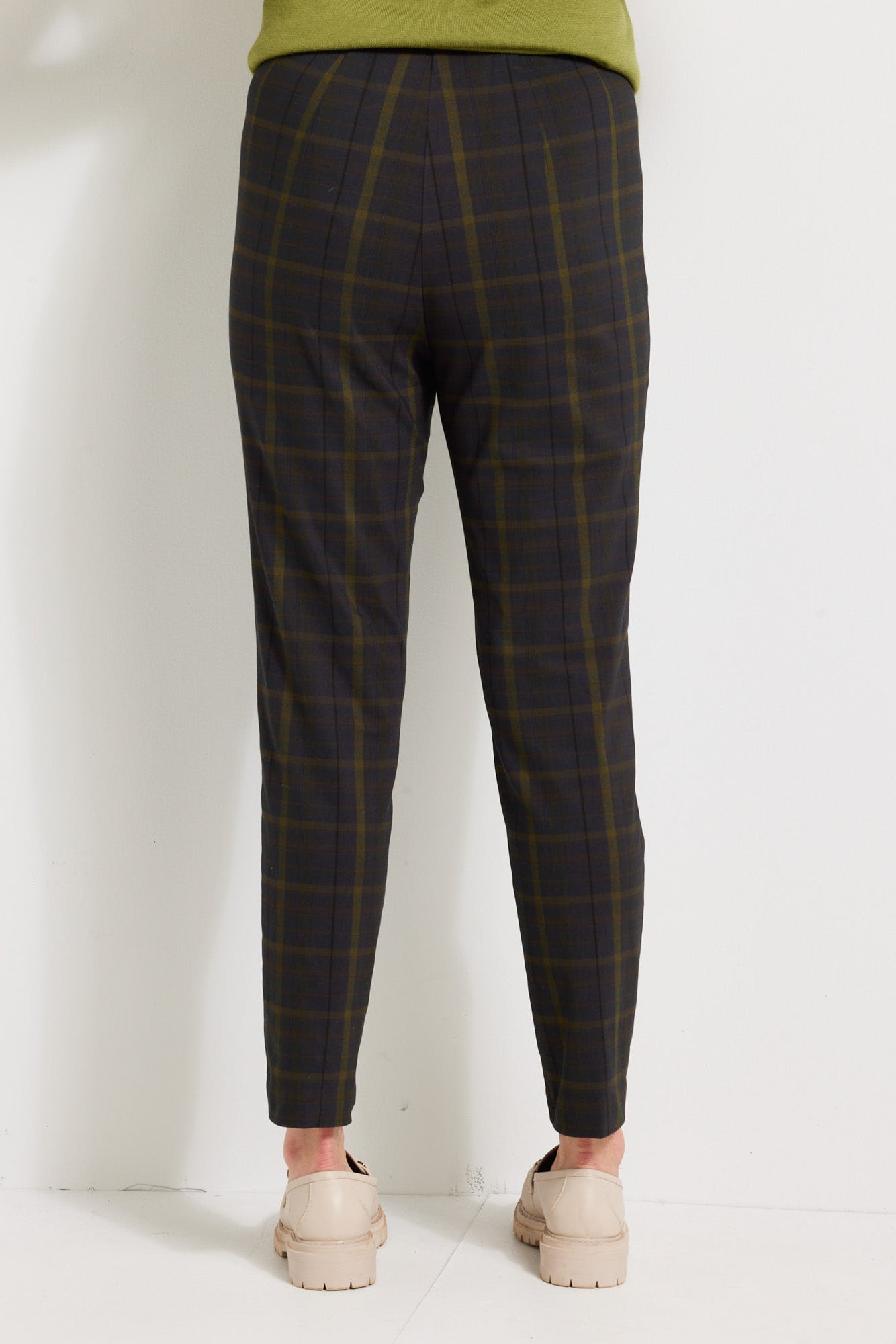 DUNDEE STRETCH CHECK 7/8 PANT 5 DUNDEE STRETCH CHECK 7/8 PANT