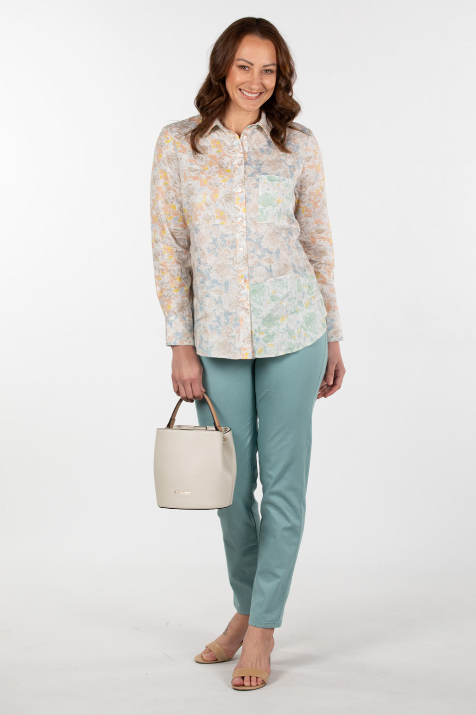 FLORA PATCHWORK SHIRT 3 FLORA PATCHWORK SHIRT