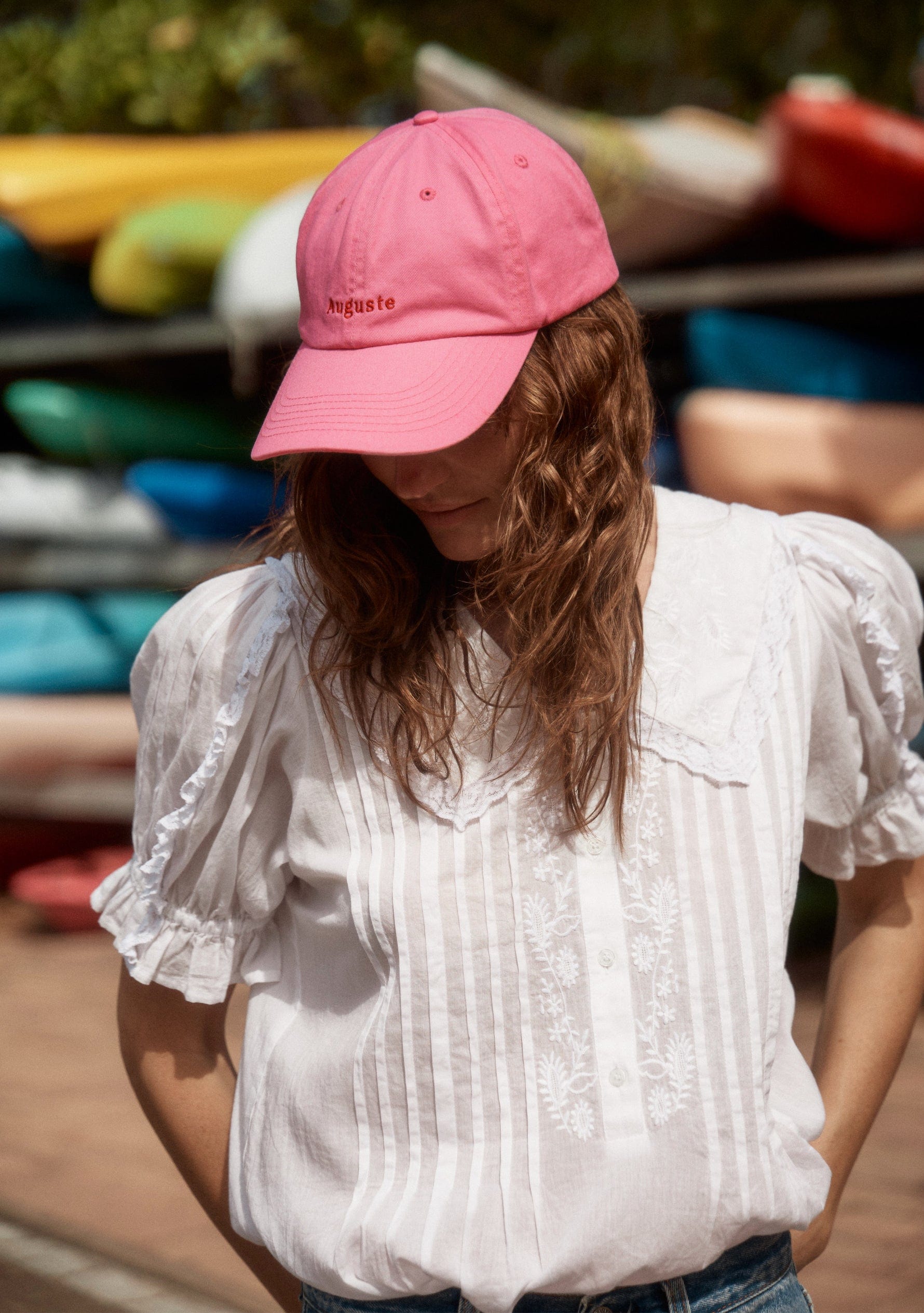 Auguste Cap - Pink 3 Auguste Cap - Pink