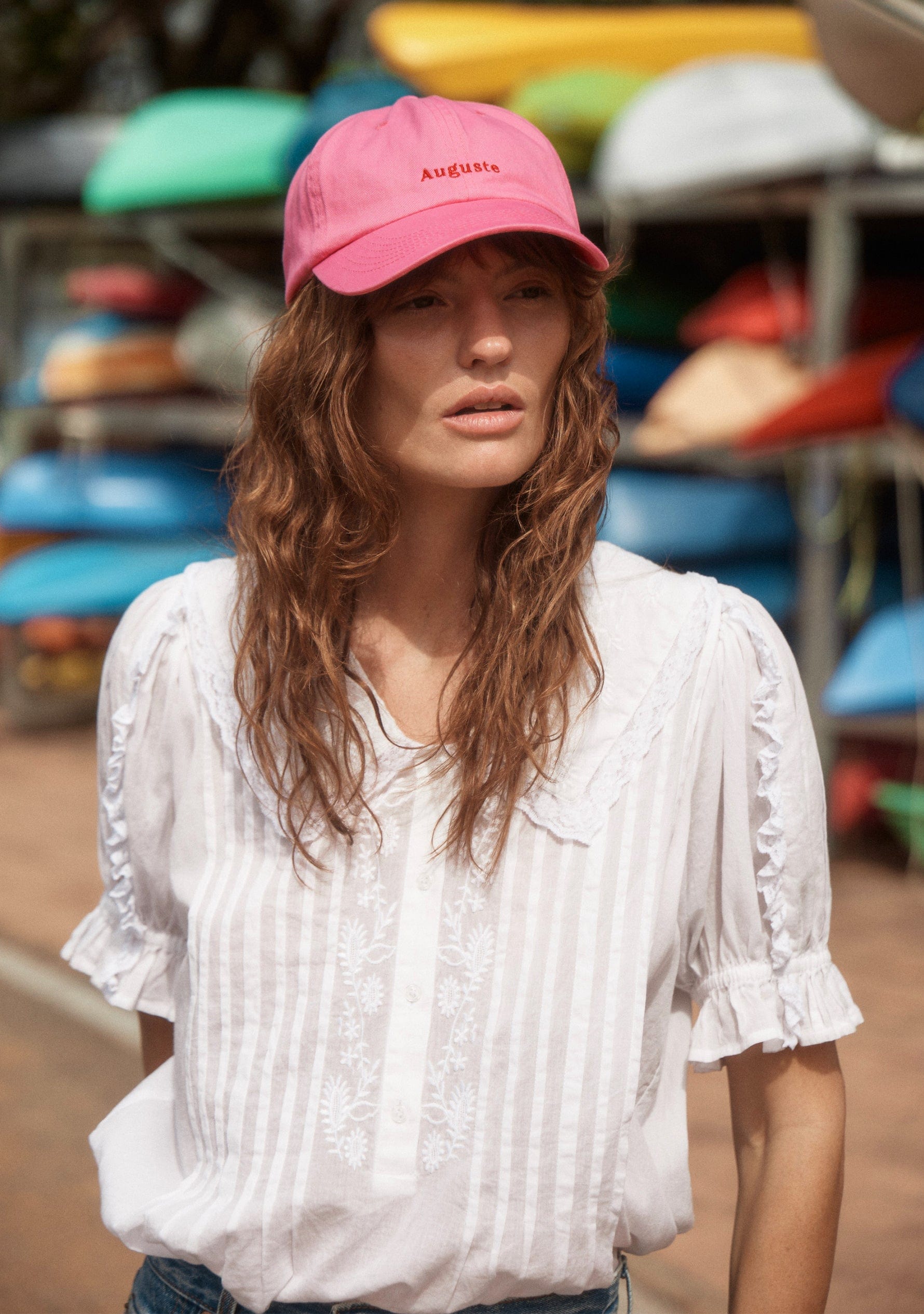 Auguste Cap - Pink 4 Auguste Cap - Pink