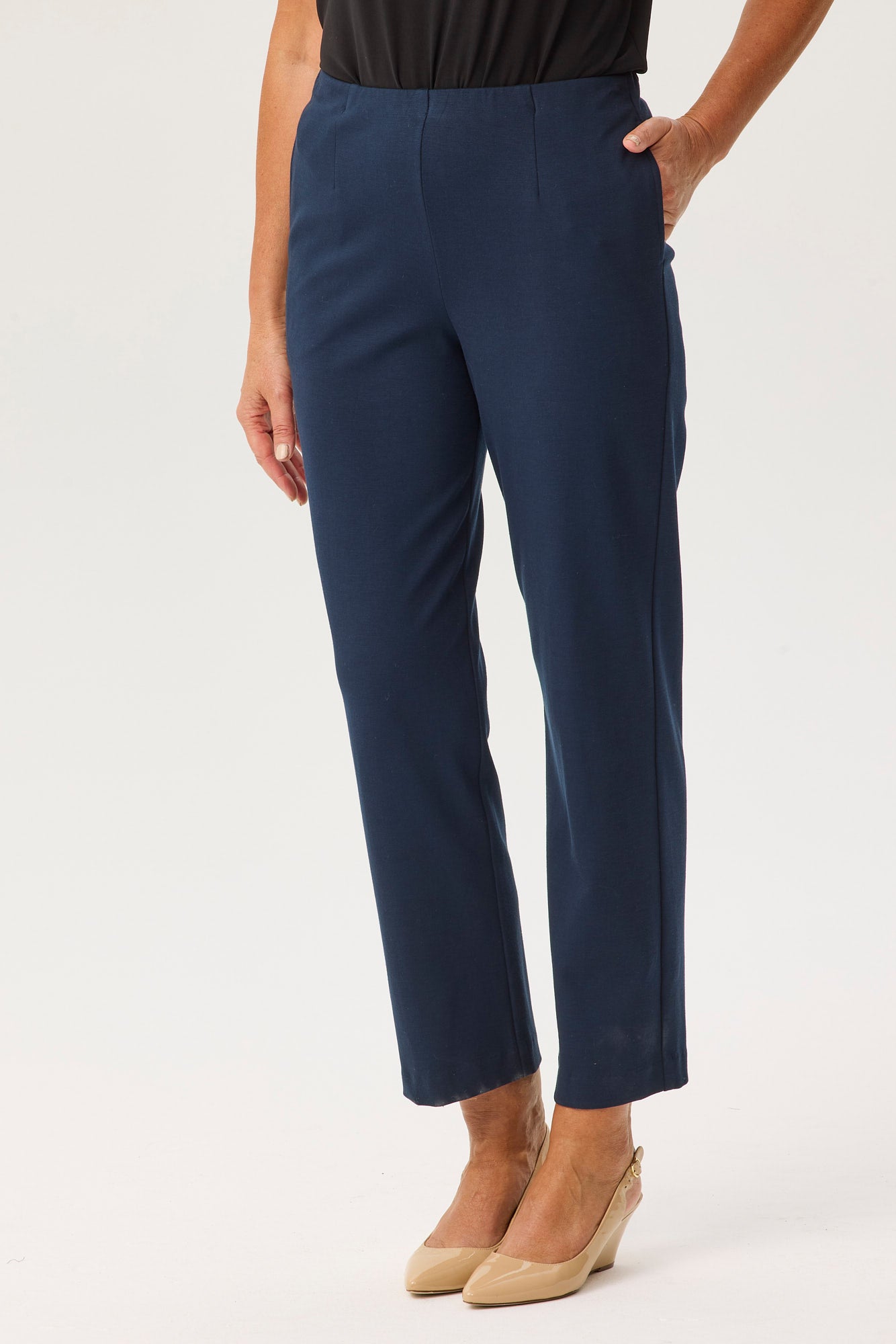 PONTI CLASSIC PANT WITH POCKETS