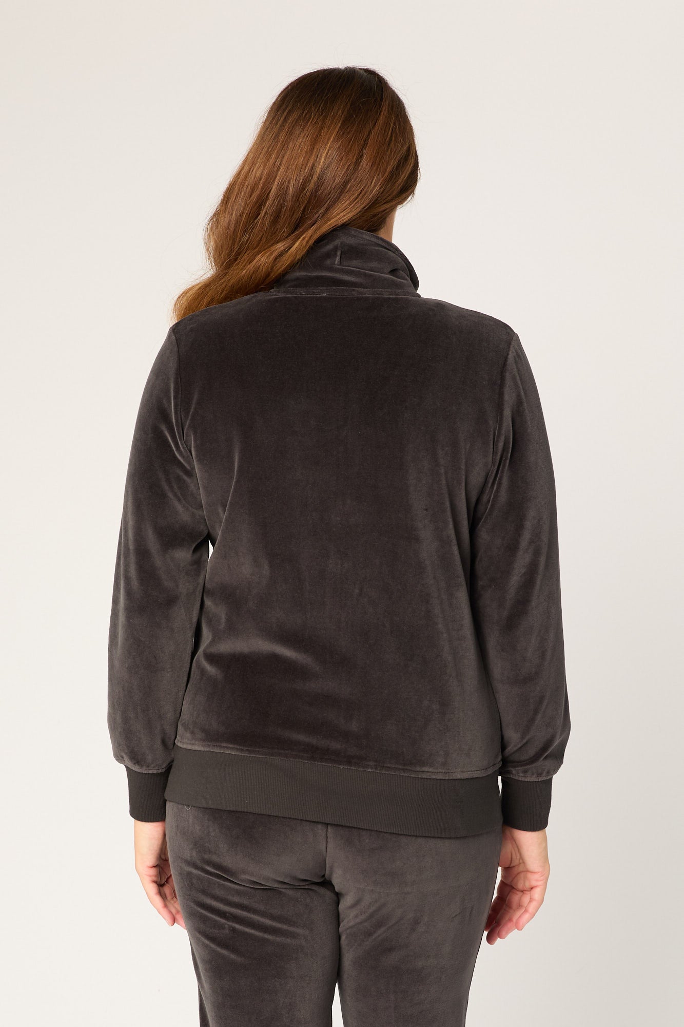 VANCE VELOUR ZIP UP JACKET 6 VANCE VELOUR ZIP UP JACKET