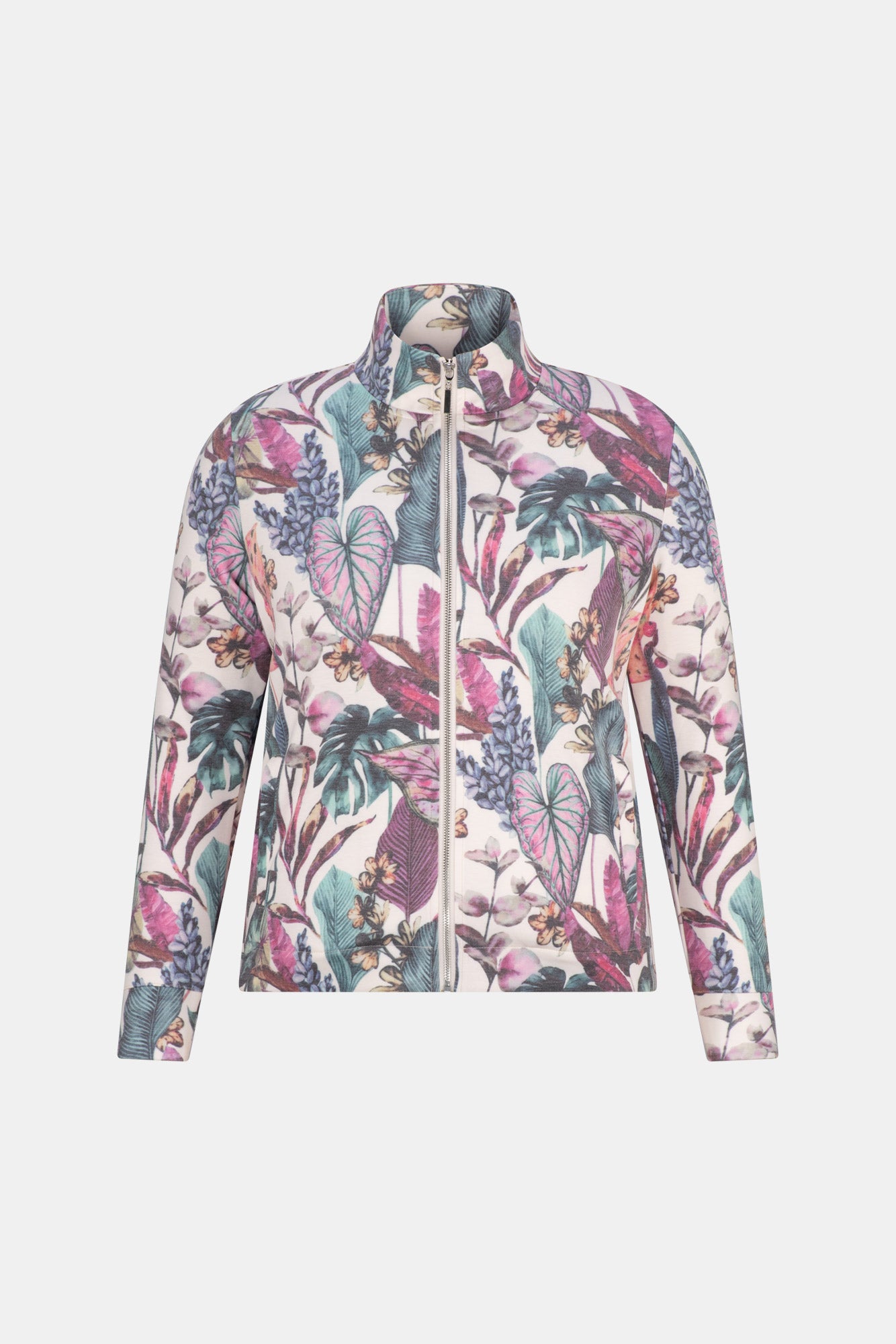 OASIS PRINT ZIP UP JACKET 8 OASIS PRINT ZIP UP JACKET