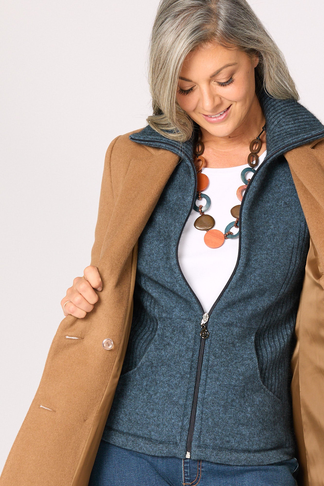 MARKET DAY POSSUM ZIP CARDIGAN 4 MARKET DAY POSSUM ZIP CARDIGAN