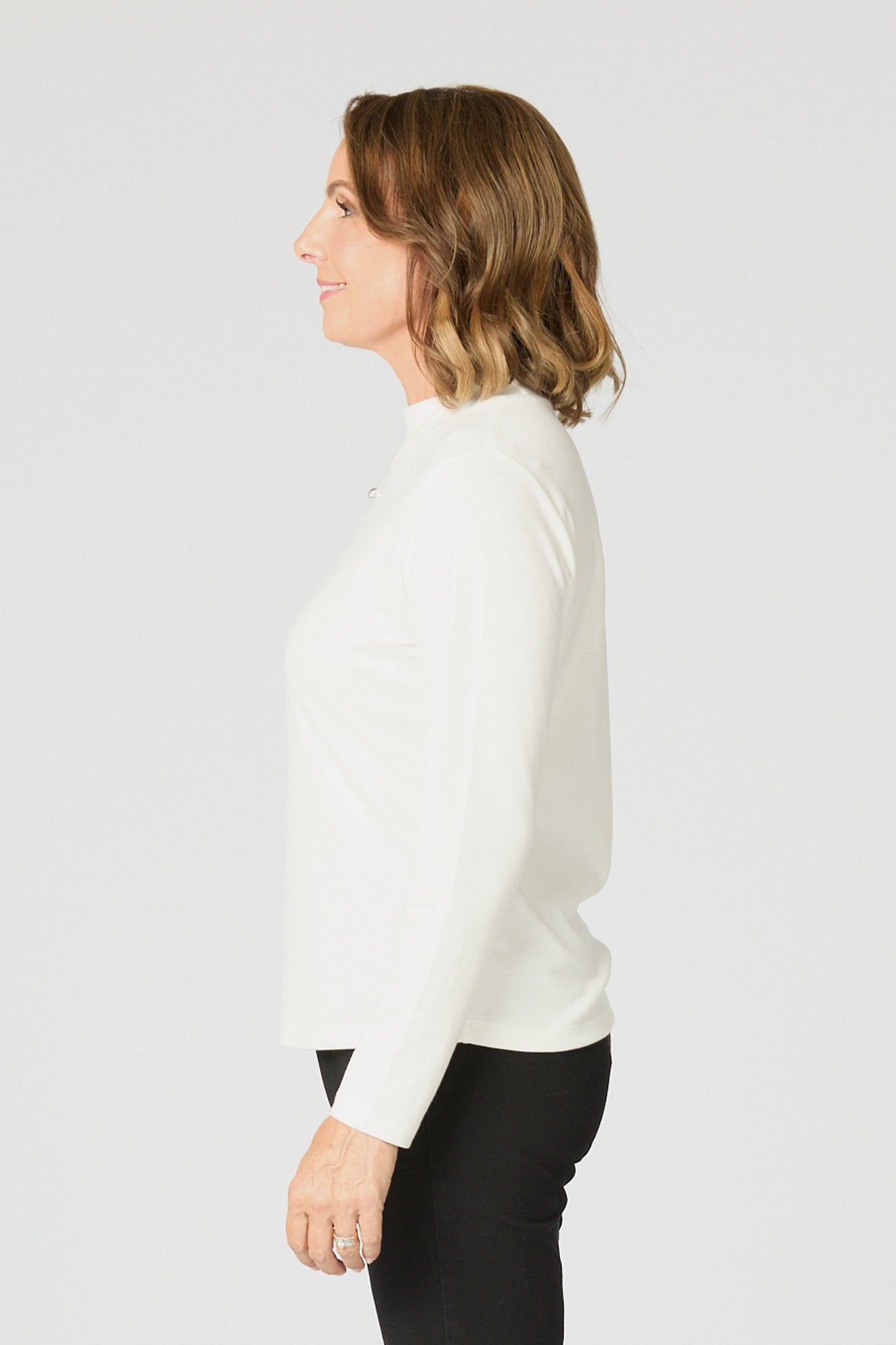 ESSENTIAL LONG SLEEVE SKIVVY TOP 4 ESSENTIAL LONG SLEEVE SKIVVY TOP