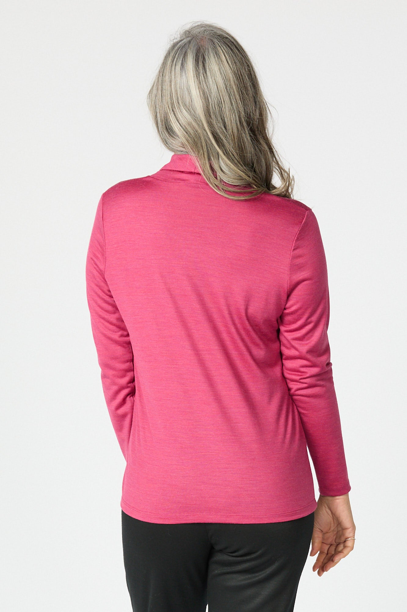 HEDRENA COWL NECK LONG SLEEVE TOP 6 HEDRENA COWL NECK LONG SLEEVE TOP