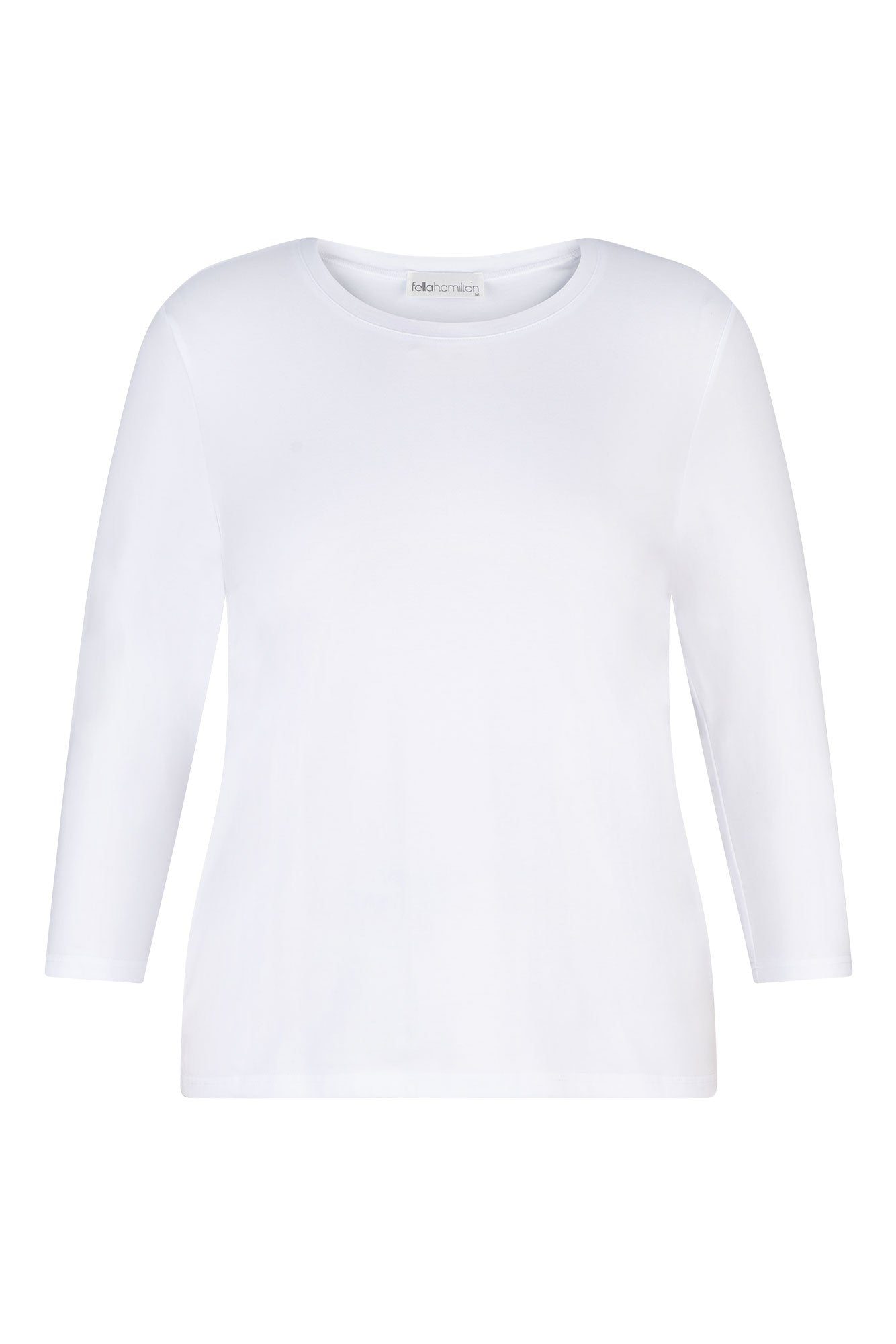 ETERNITY MODAL/COTTON 3/4 SLV TOP 12 ETERNITY MODAL/COTTON 3/4 SLV TOP