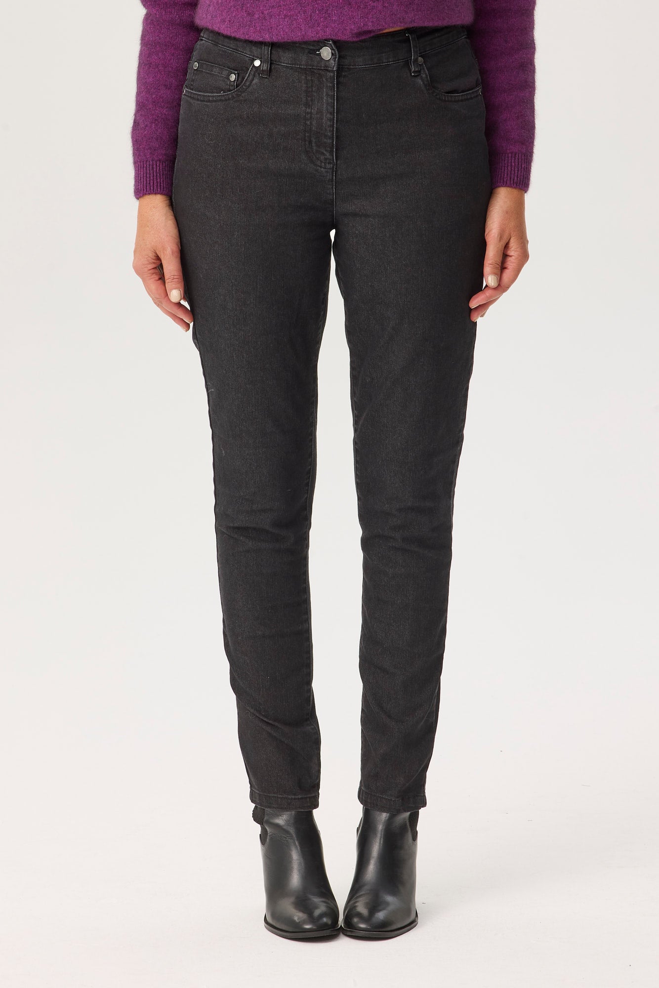 CODE ZIP FRONT NARROW LEG JEAN