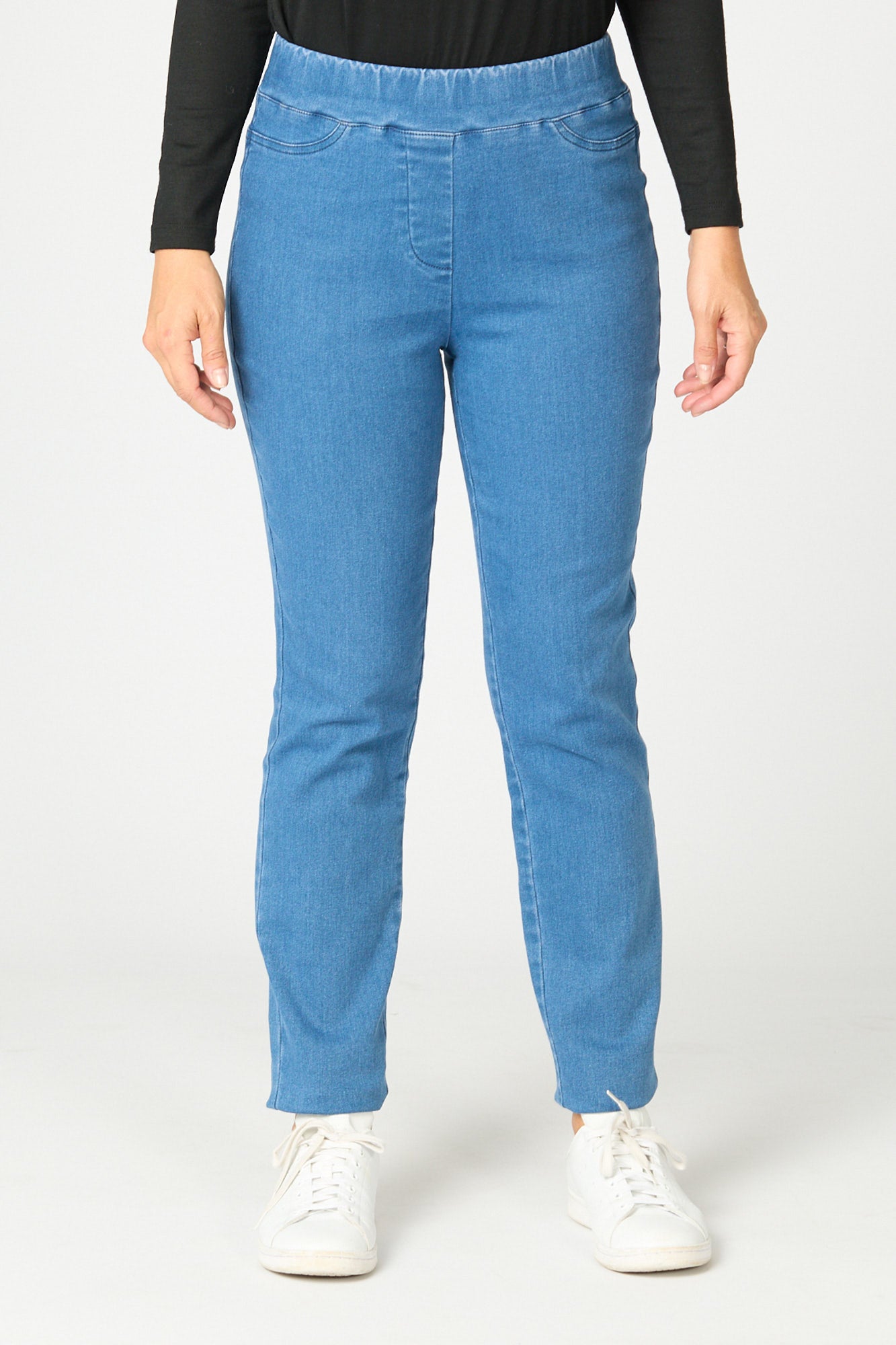 SUZY STRETCH LONG PULL ON JEAN
