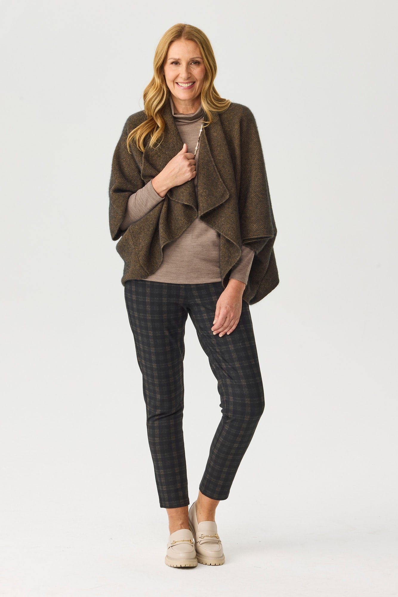 CAPLAN STRETCH CHECK WARM PANT 3 CAPLAN STRETCH CHECK WARM PANT