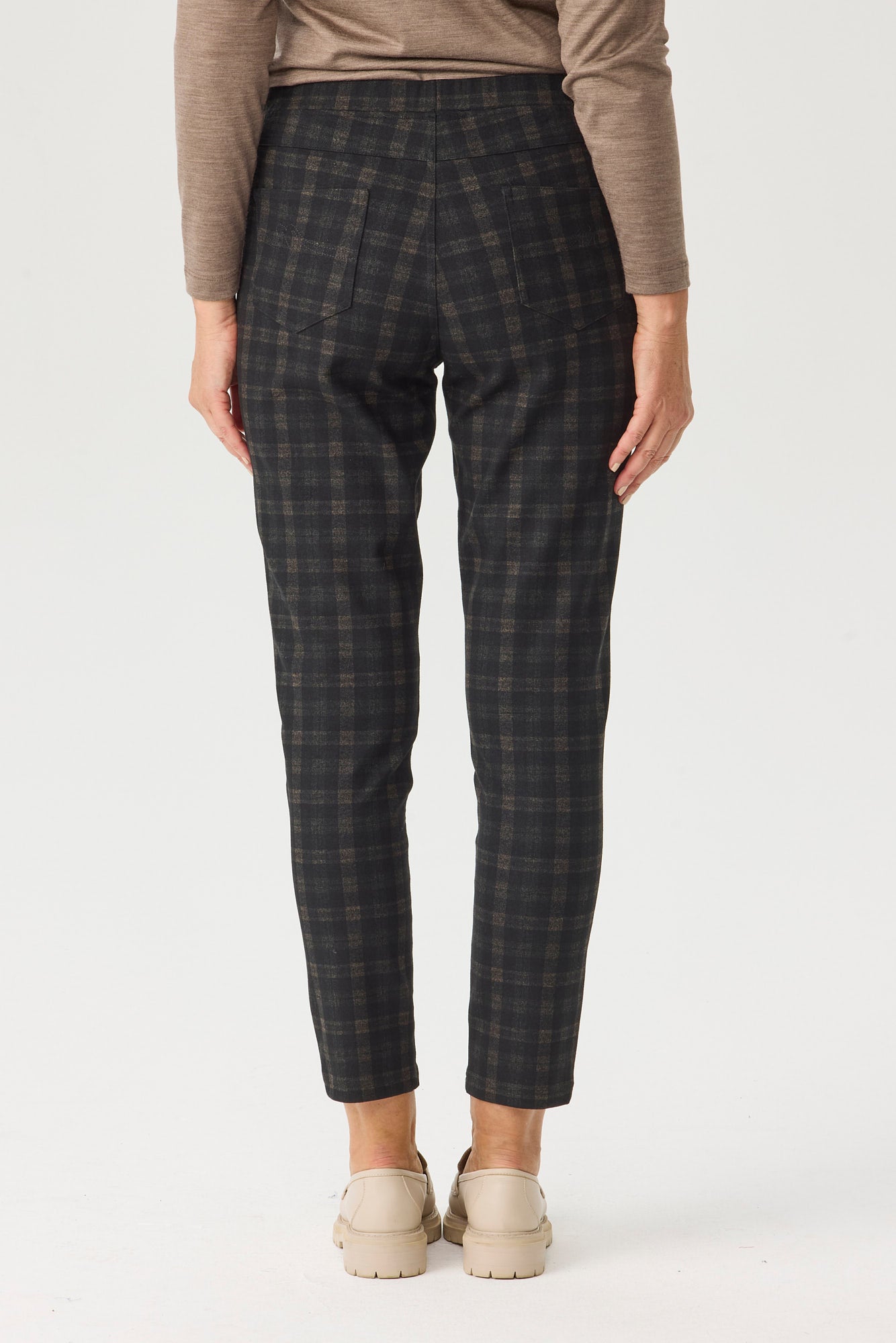 CAPLAN STRETCH CHECK WARM PANT 5 CAPLAN STRETCH CHECK WARM PANT