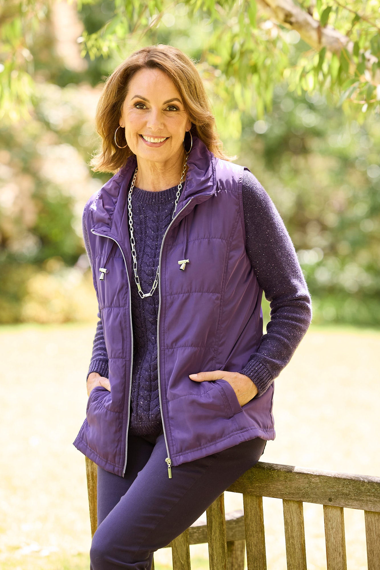 LAKESHORE ZIP UP RUCHED VEST 8 LAKESHORE ZIP UP RUCHED VEST