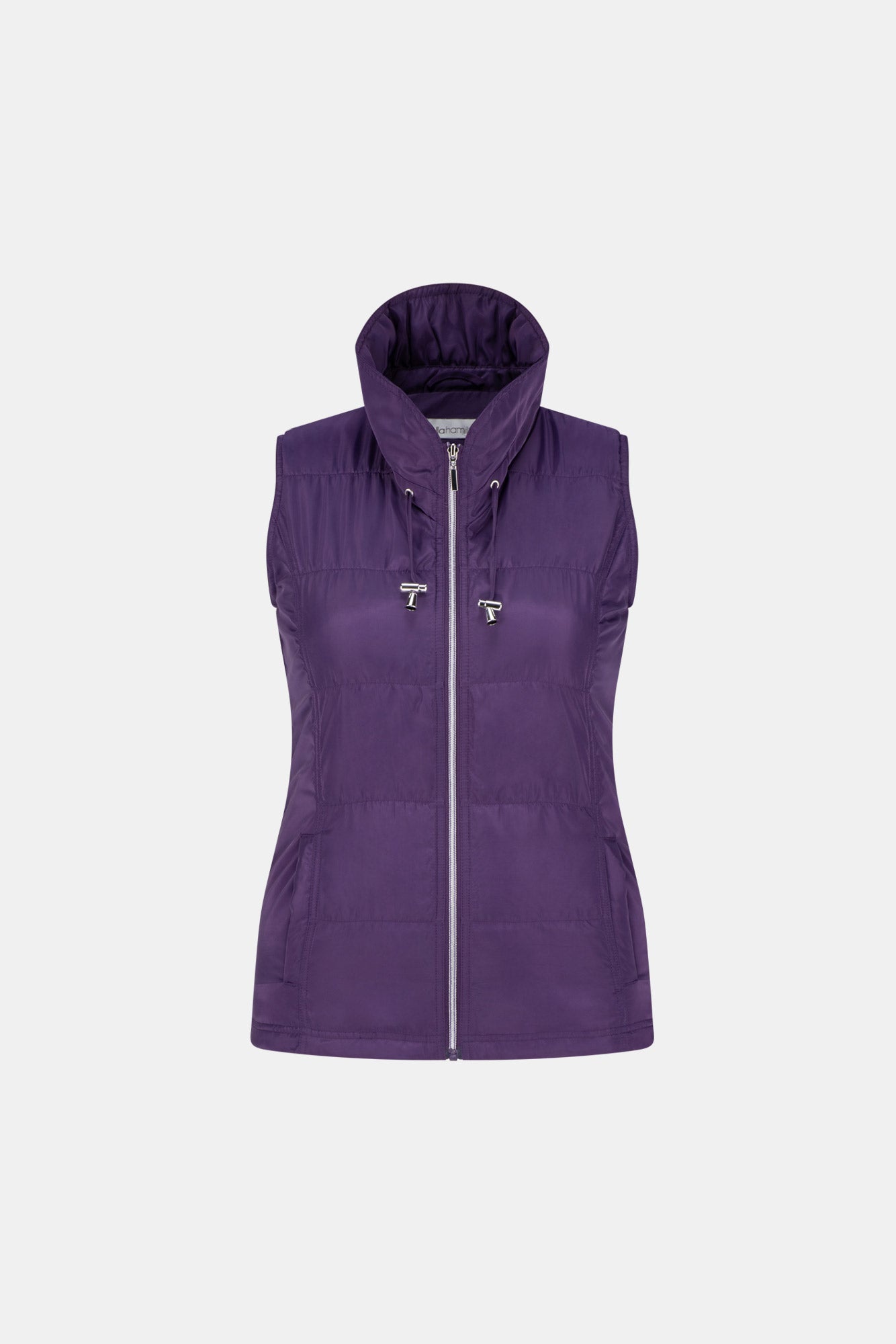LAKESHORE ZIP UP RUCHED VEST 9 LAKESHORE ZIP UP RUCHED VEST