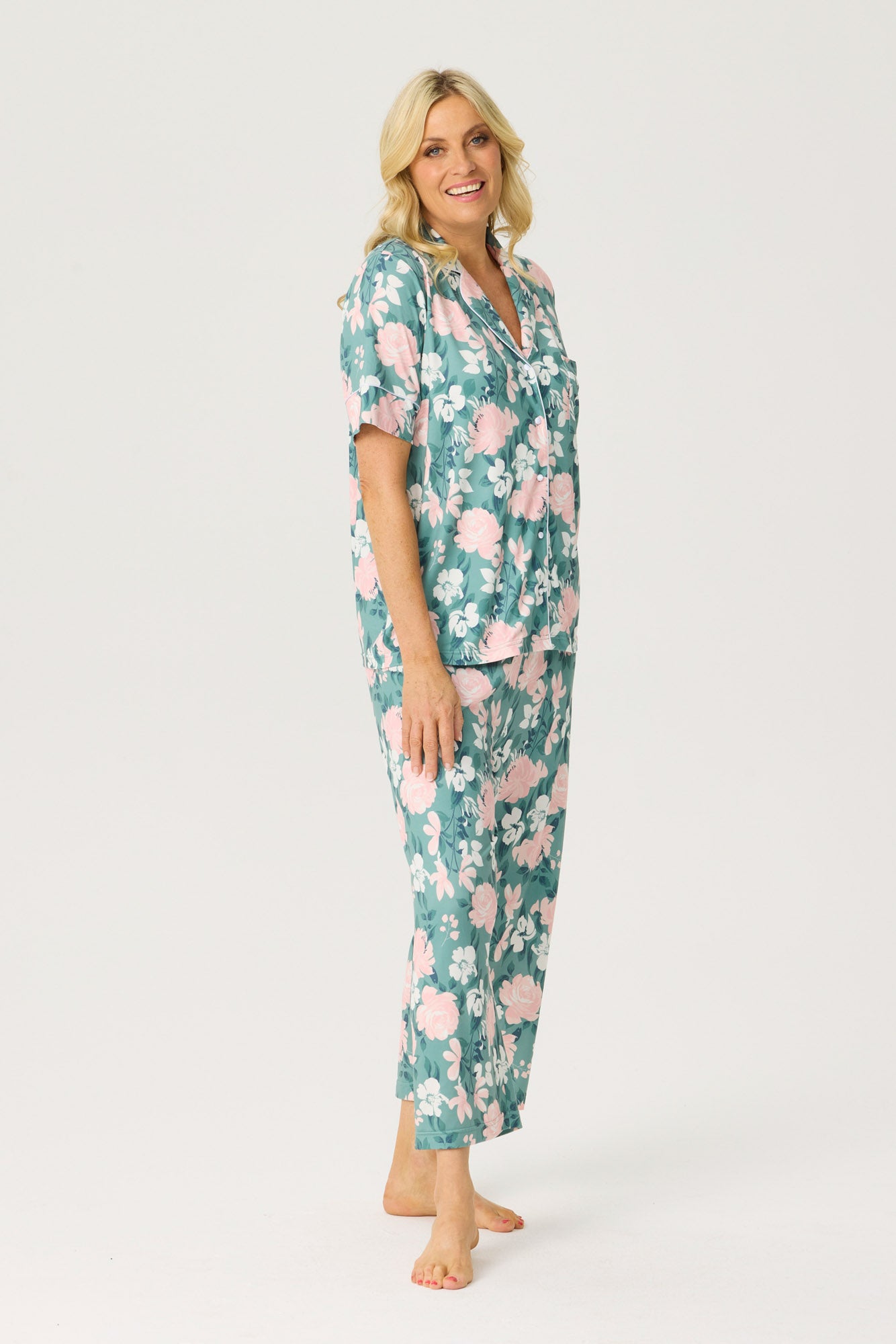 DULCET S/S CROP PANT PJ SET IN BAG 5 DULCET S/S CROP PANT PJ SET IN BAG