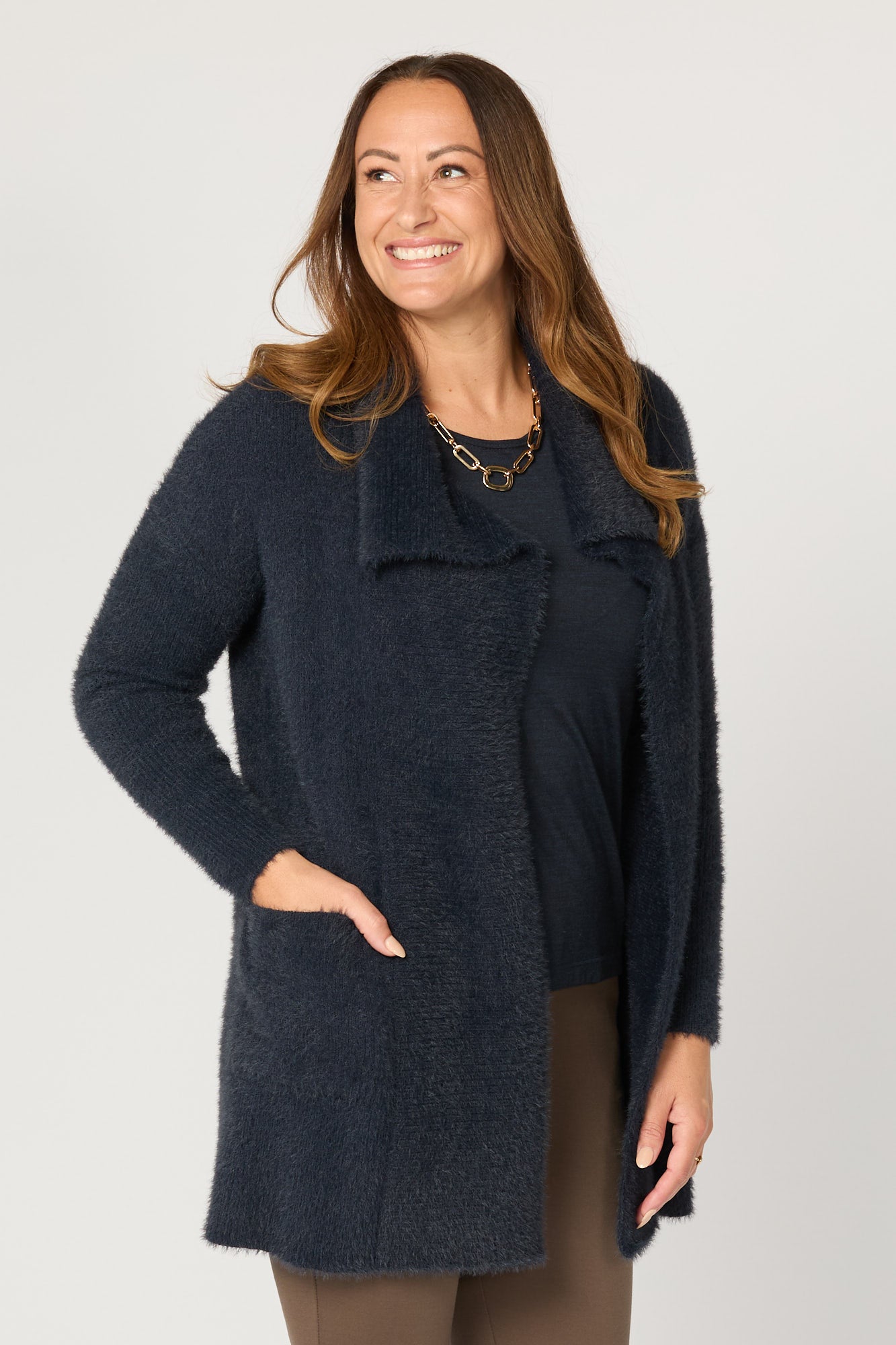 WHISPER KNIT CARDIGAN