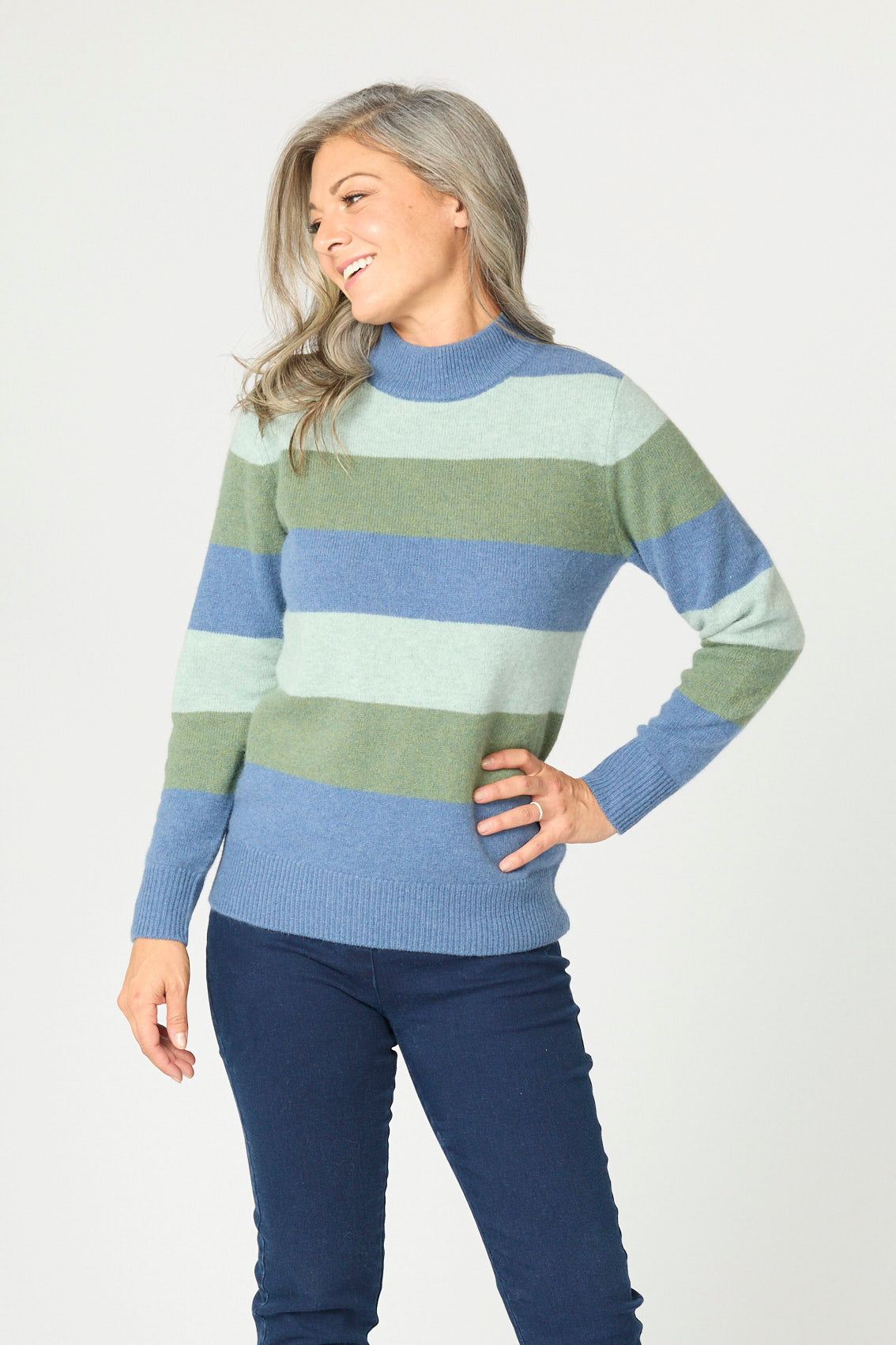 BILLY STRIPE SWEATER