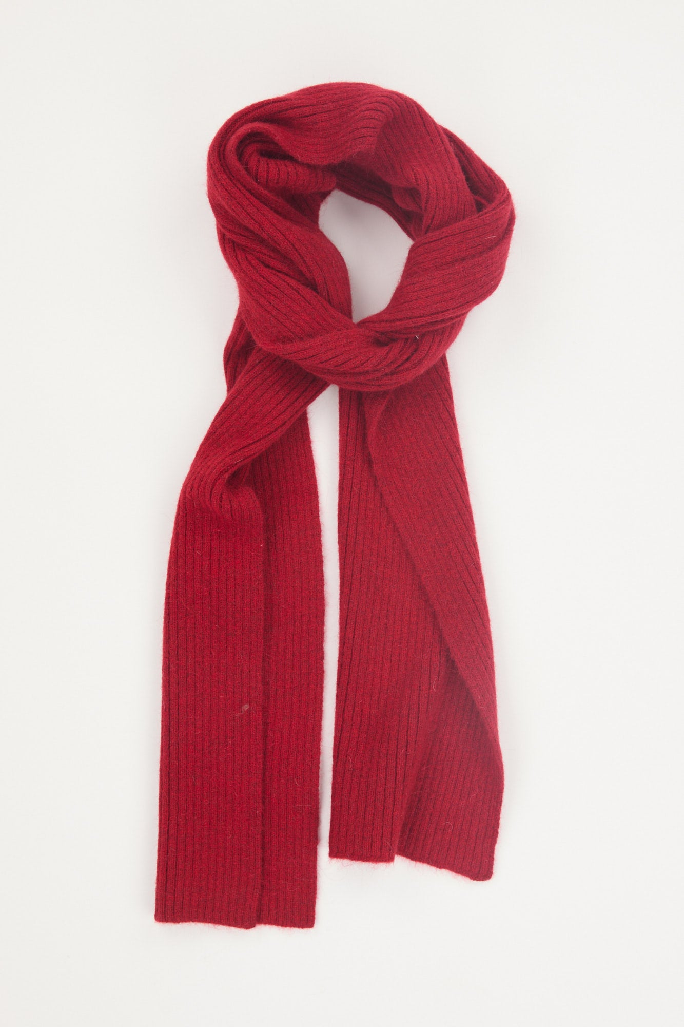 PLAIN RIB SCARF