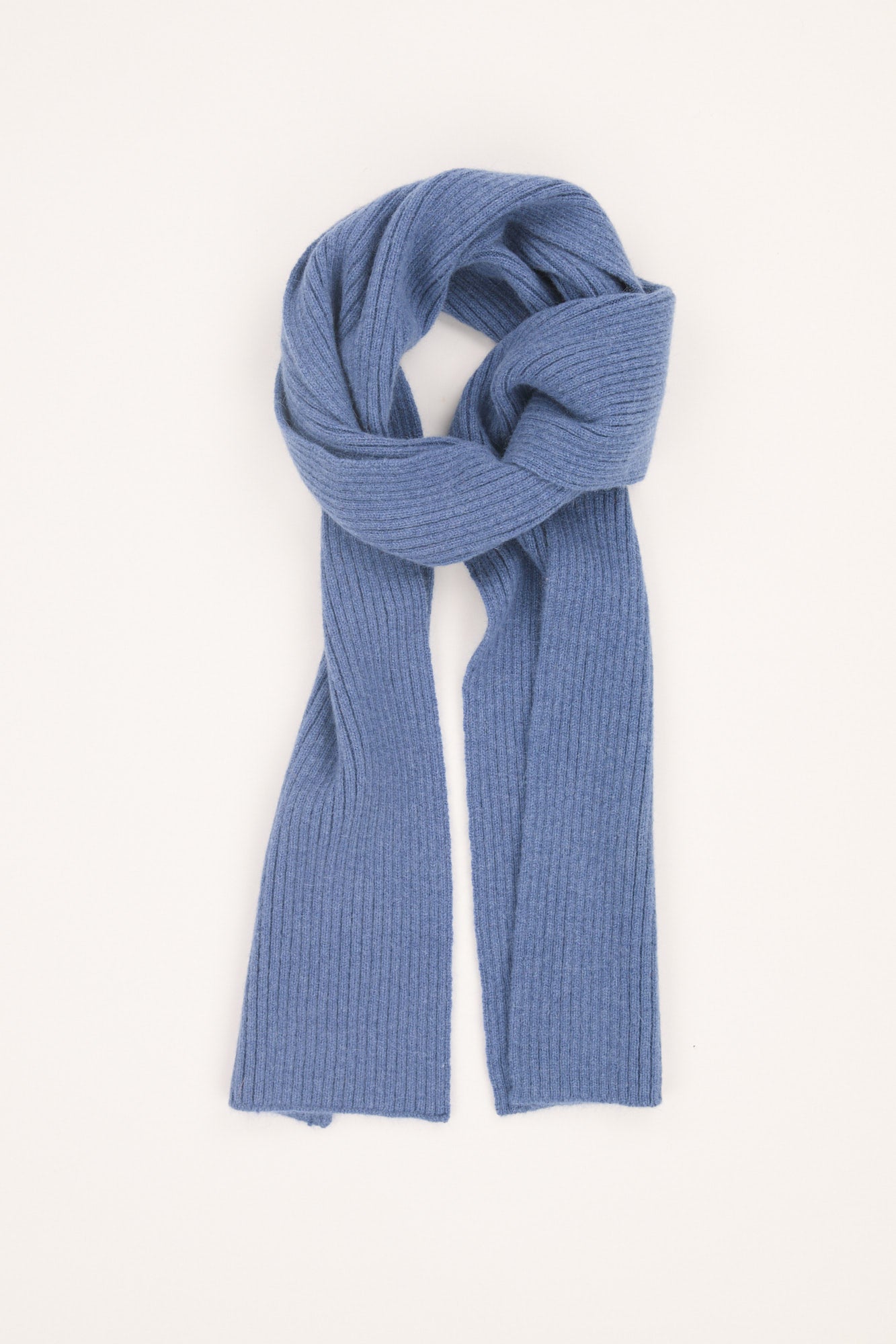 PLAIN RIB SCARF