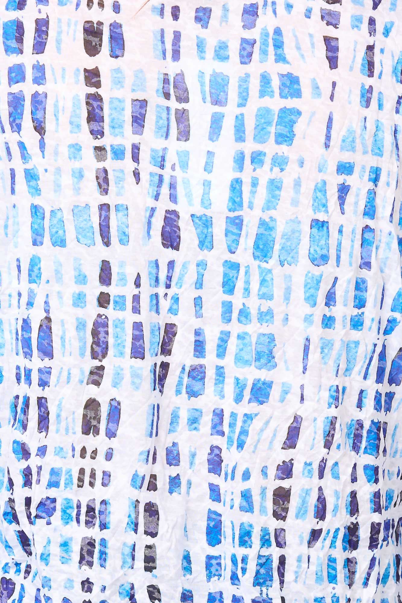 JAMIE CRUSH PRINT 3/4 SL BTN TOP 7 JAMIE CRUSH PRINT 3/4 SL BTN TOP